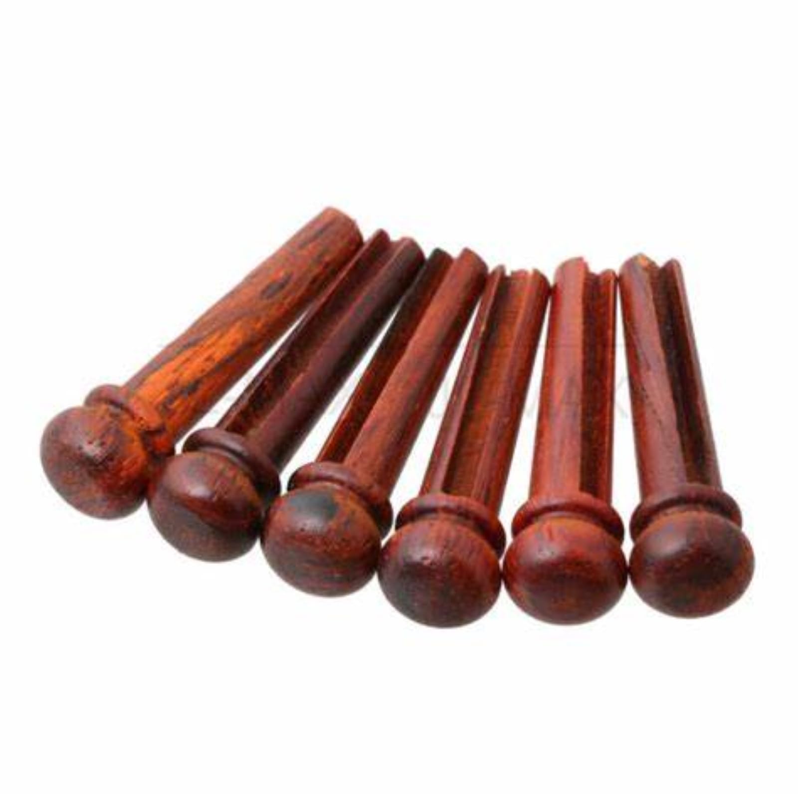 Cocobolo Wood Guitar Bridge Pins - Premium Replacement Parts for Acoustic Guitars