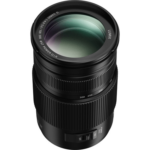 Panasonic Lumix G Vario 100-300mm f/4-5.6 II POWER O.I.S. Lens for Micro Four Thirds Cameras - Telephoto Zoom Lens with Optical Image Stabilization, Ideal for Wildlife, Sports & Travel Photography