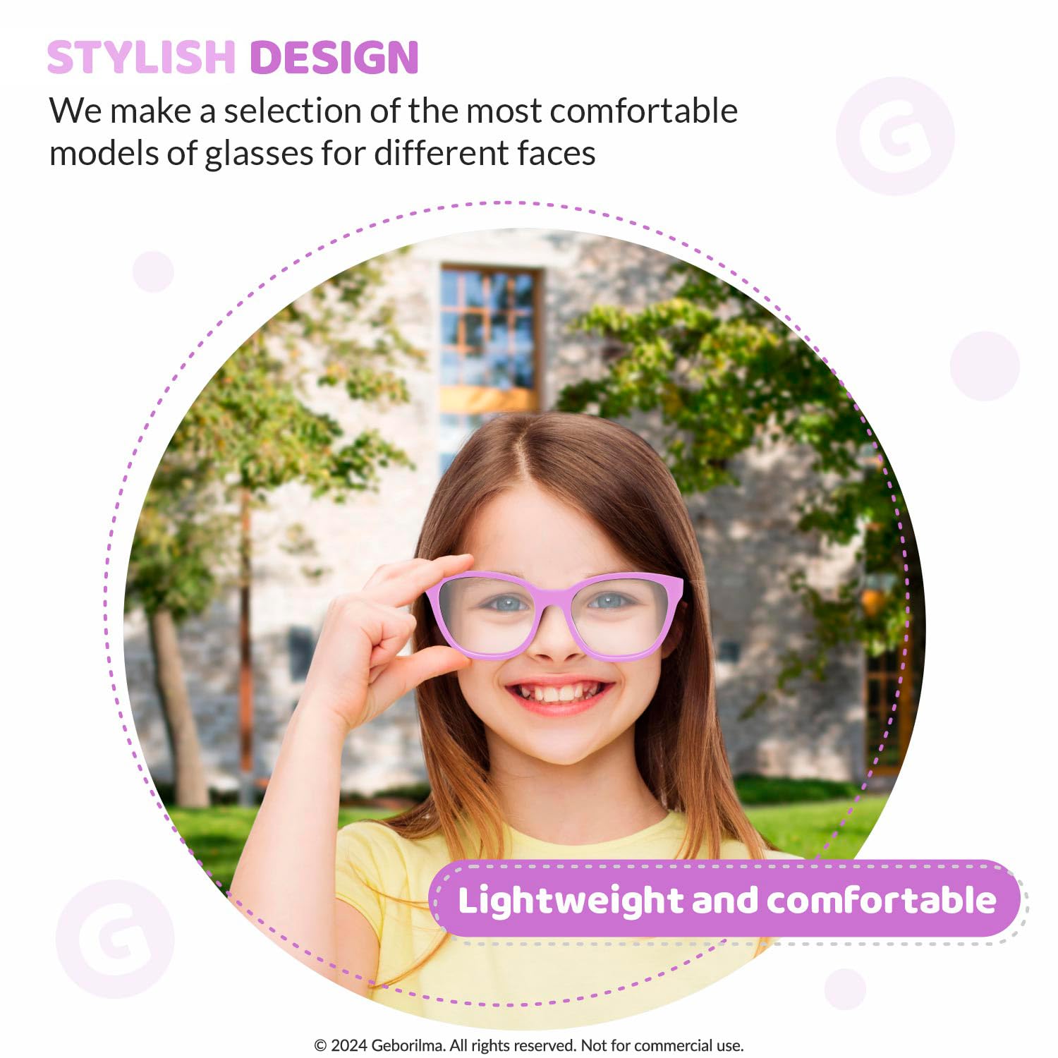 Kids Prescription Sports Glasses for Ages 4-7 - Flexible, Durable Eyewear for Active Children | Perfect for Soccer, Basketball & Outdoor Play