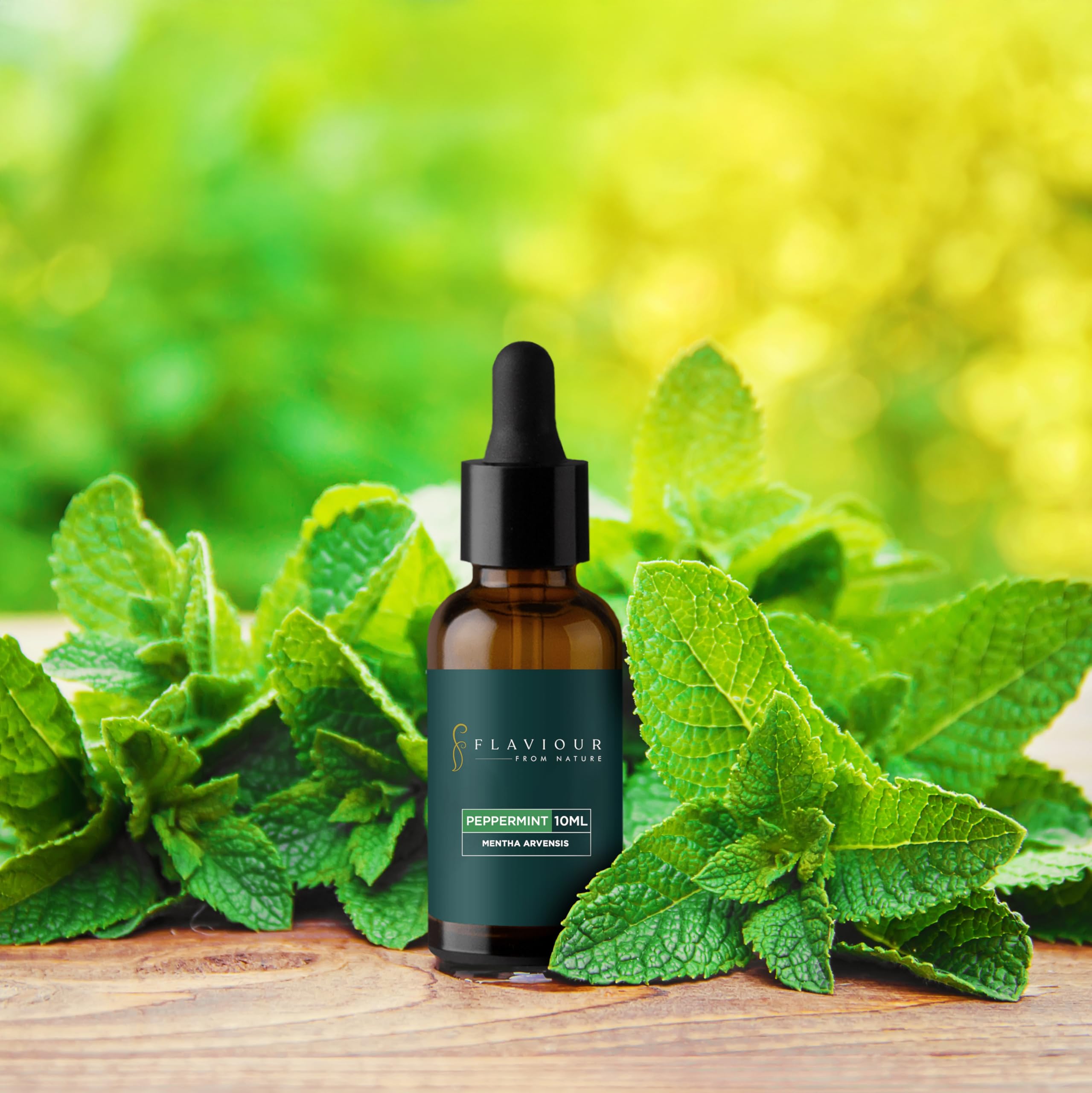 100% Pure Peppermint Essential Oil (Mentha Piperita) - 10ml Natural Aromatherapy Oil for Relaxation, Hair Growth & Skin Care | Refreshing Scent for Diffuser, Massage & DIY Beauty Products | USDA Certified Organic Therapeutic Grade Oil