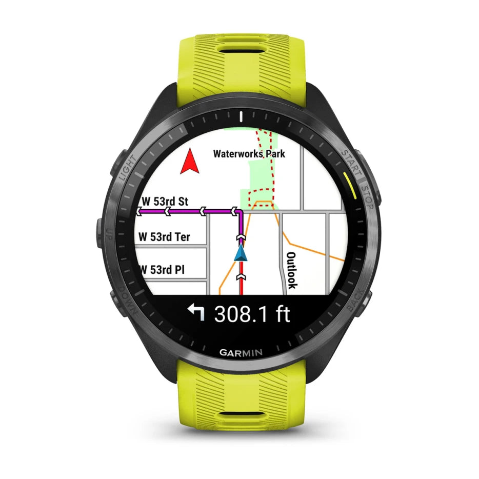 Garmin Forerunner 965 GPS Running Smartwatch with Advanced Training Metrics, Music Storage & Solar Charging - Perfect for Runners, Athletes & Outdoor Enthusiasts