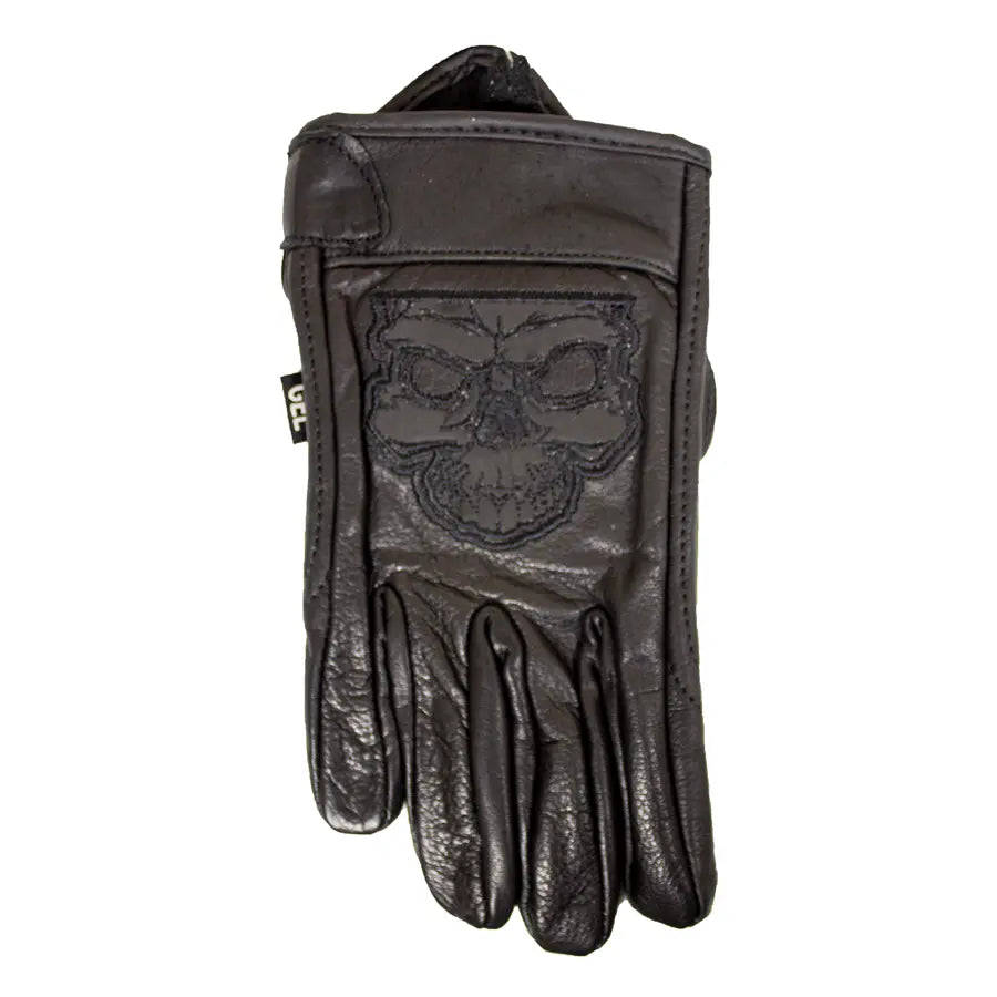 BOL/Open Road Reflective Skull Gloves for Men - High Visibility Winter Gloves for Motorcycle Riding, Cycling & Outdoor Activities