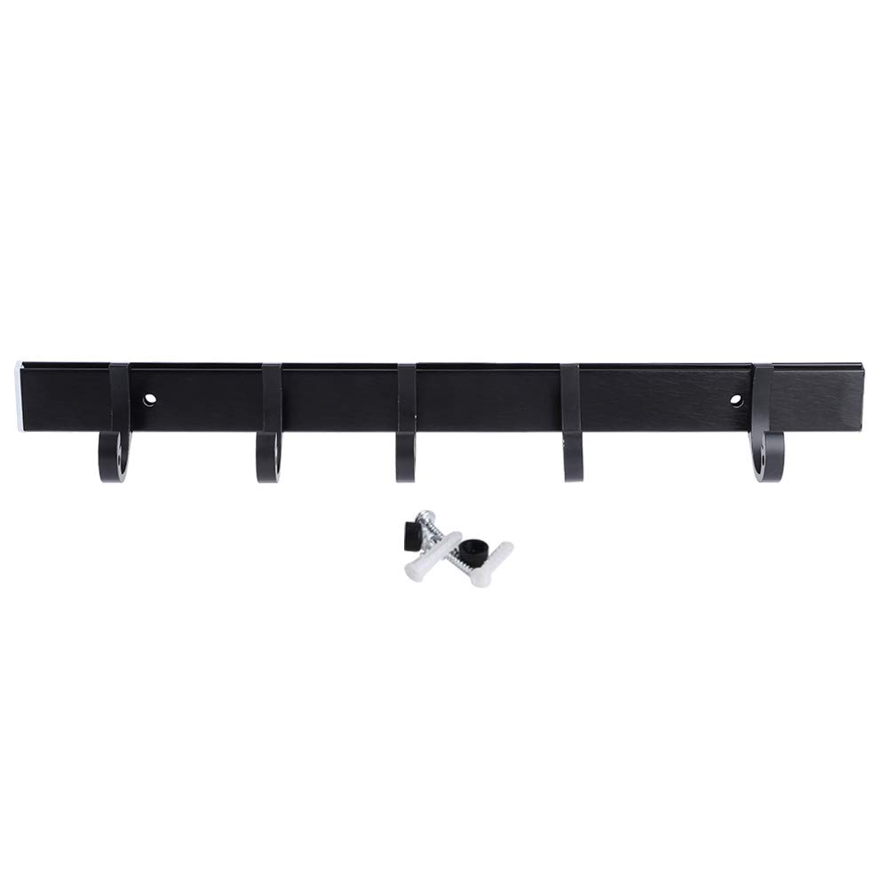 Vbestlife Heavy Duty Aluminum Towel Hook Rack - Space Saving Bathroom Organizer for Towels, Robes & Accessories - Perfect for Bathroom, Toilet, Kitchen & Laundry Room Organization