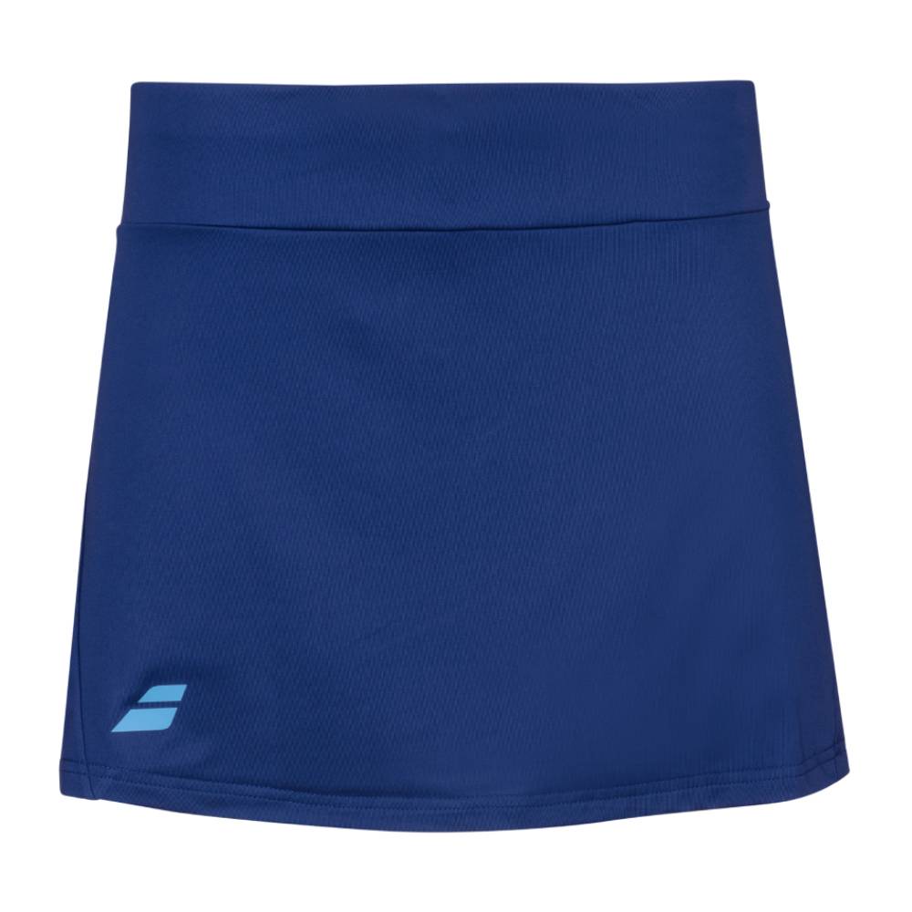 Babolat Women's Tennis Skirt - Navy Blue Athletic Skirt with Built-in Shorts for Comfort & Performance | Perfect for Tennis, Pickleball & Gym Workouts