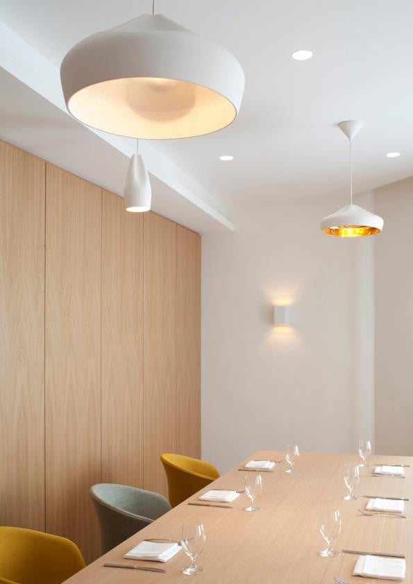 Modern Ravel Pendant Light - Elegant Glass Ceiling Lamp for Dining Room, Kitchen Island & Living Room Decor - Dimmable Hanging Light Fixture with Adjustable Height