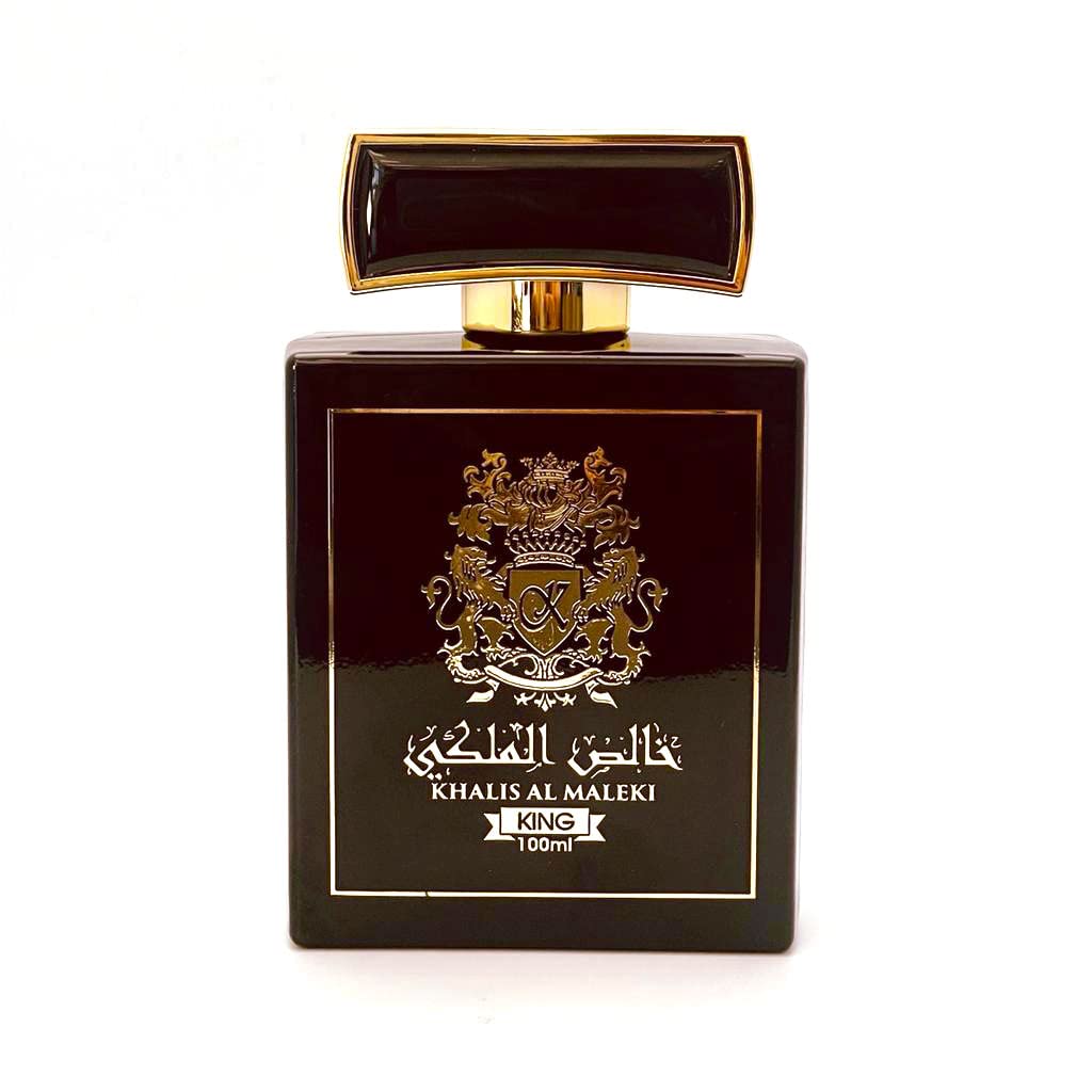 KHALIS AL MALEKI KING Unisex Perfume - Grapefruit, Sea Notes, Mandarin & Woody Amber Fragrance - 3.4 Oz Eau de Parfum for Women & Men | Perfect for Date Nights, Office Wear & Special Occasions