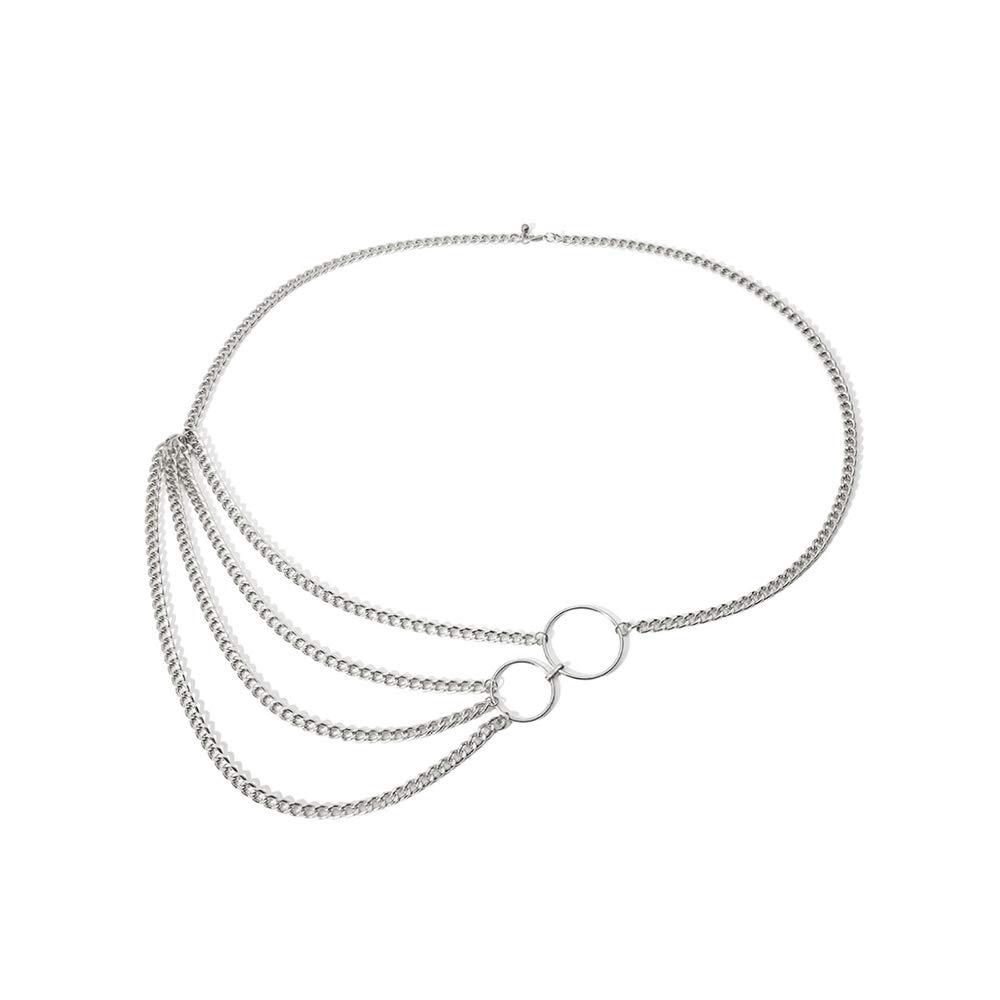 Bohemian Layered Waist Chain - Gold Body Jewelry for Women | Belly Chain Belt for Prom, Party & Festival | Sexy Accessory for Women & Girls | Perfect for Beach, Music Festivals & Date Nights