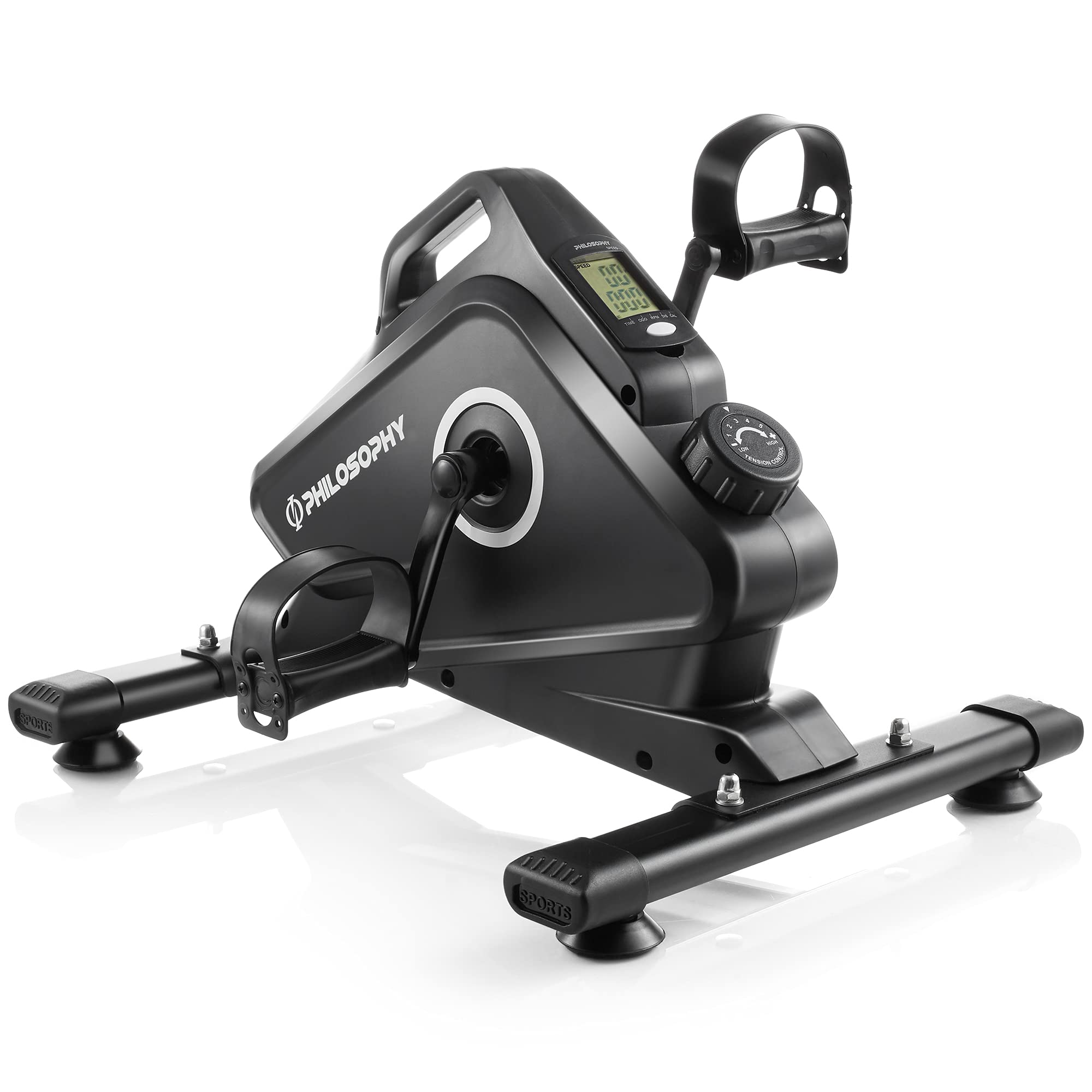 Professional Mini Exercise Bike Pedal Exerciser for Under Desk - Portable Foot Cycle for Home & Office Workouts - Stay Active While Working or Watching TV
