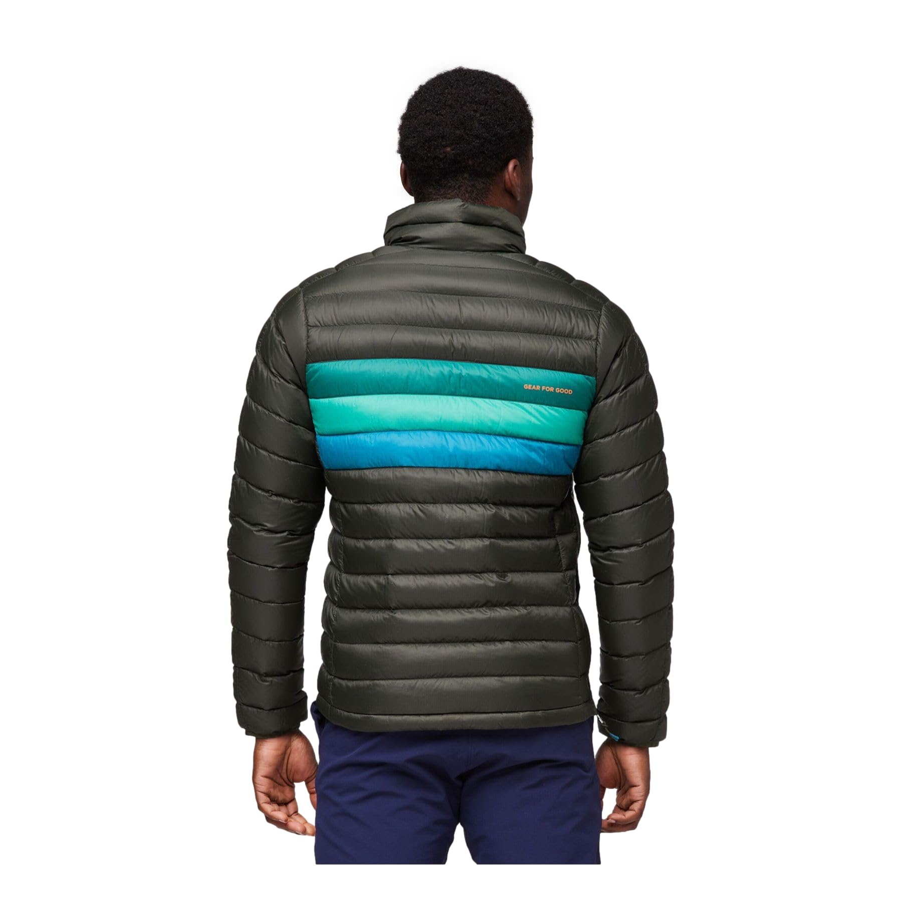 Cotopaxi Fuego Down Pullover Jacket for Men - Lightweight Water-Resistant Insulated Hooded Winter Coat for Hiking, Camping & Outdoor Adventures