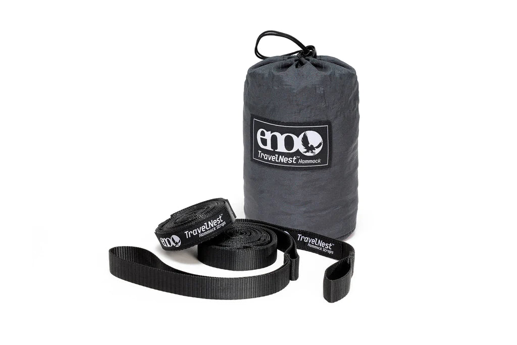 Eno TravelNest Hammock with Heavy-Duty Straps - Portable Camping & Backpacking Gear for Outdoor Adventures