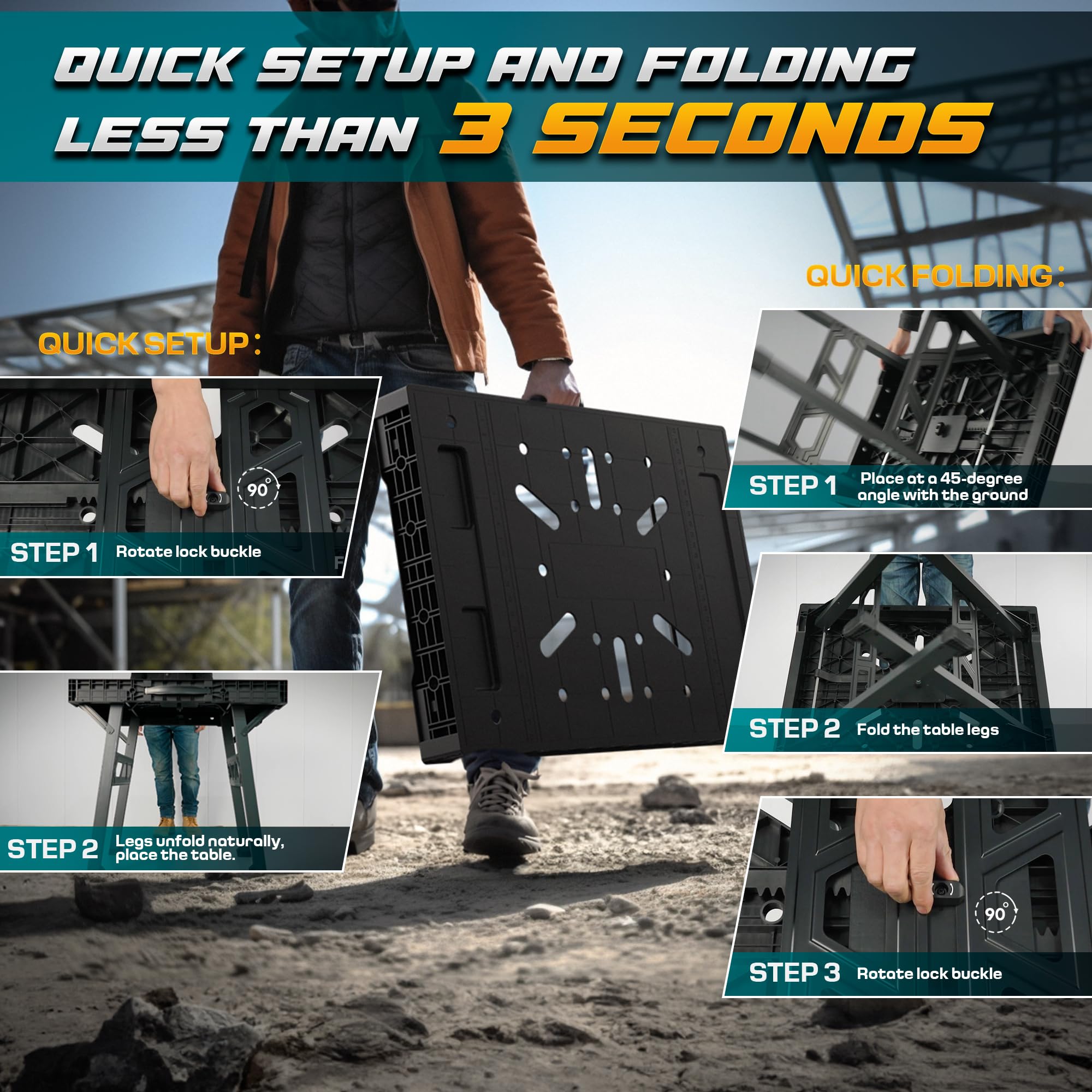 Foldable Workbench - 34