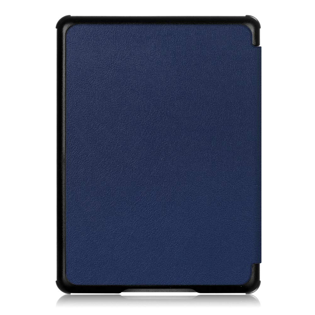 Premium PU Leather Kindle 2019 10th Generation Case - Ultra Thin Lightweight Protective Cover with Auto Sleep/Wake (Blue) - Perfect for Reading, Travel & Daily Commute