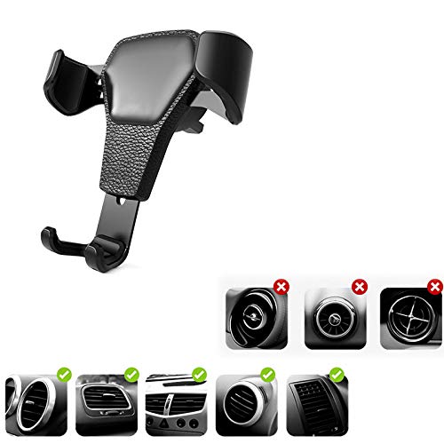 Universal Car Air Vent Phone Mount Holder - Compatible with iPhone 15 Pro Max/14/13/12, Samsung Galaxy S24/S23/S22, Google Pixel, Moto G Series | Hands-Free Car Accessory for Safe Driving & GPS Navigation