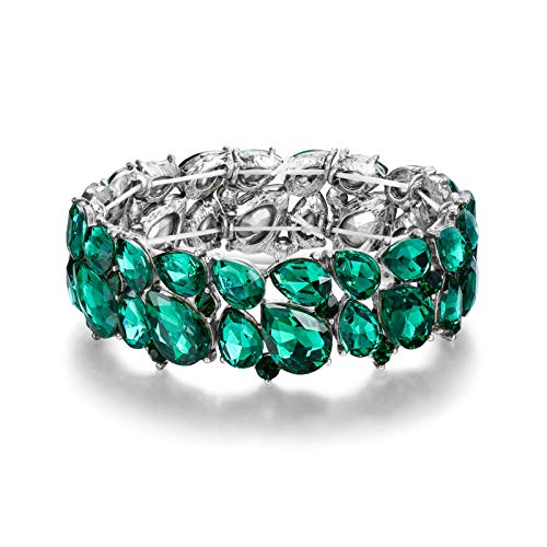 Green Silver-Tone