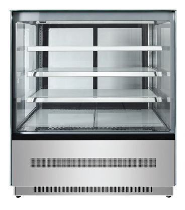Atosa 1700mm Upright Square Cake Display Case WDF177Z - Perfect for Bakeries, Cafes, and Dessert Shops