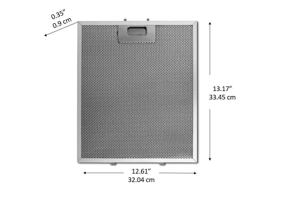 30 Inch Pyramid Range Hood Filter - Stainless Steel Grease Filter for Kitchen Ventilation - Perfect for Home, Restaurant, and Commercial Use