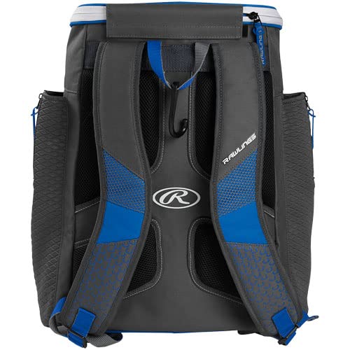 Rawlings IMPULSE Backpack Equipment Bag for Baseball & Softball - Durable Sports Gear with Multiple Style Options | Perfect for Games, Practice & Travel
