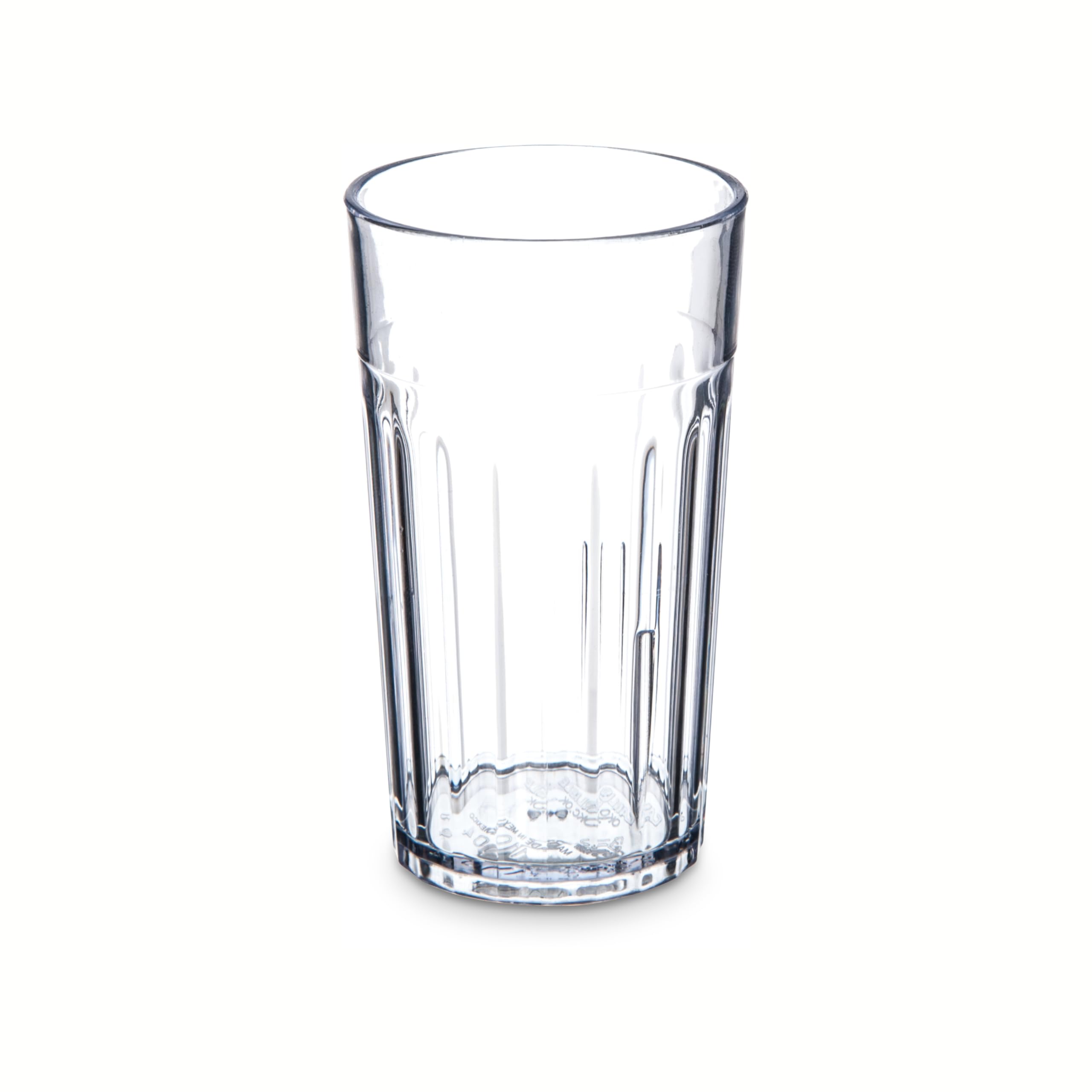 Carlisle 4.2 oz Clear Plastic Bistro Tumblers - Bulk Pack of 144 - Durable Restaurant & Catering Drinkware for Commercial Kitchens, Cafes, and Buffet Service