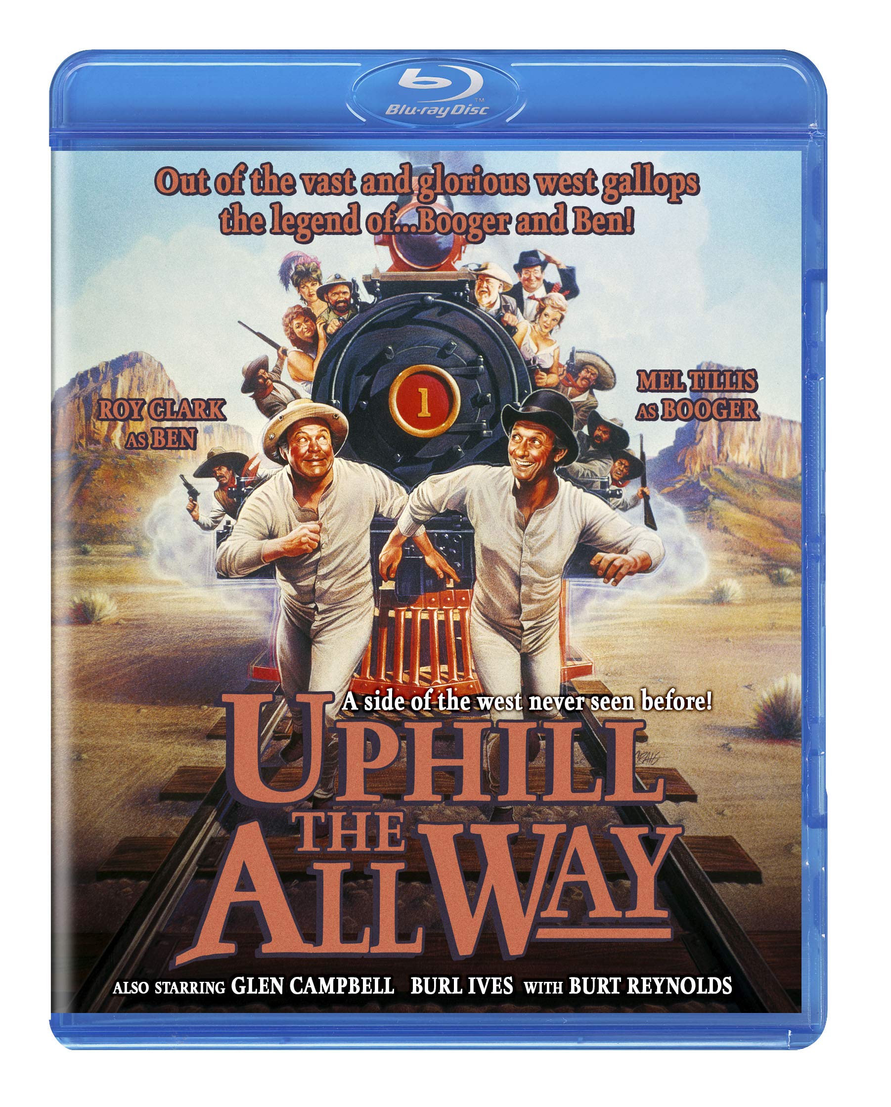 Uphill All The Way Blu-ray Movie | Classic Comedy Film | Perfect for Movie Nights & Family Entertainment