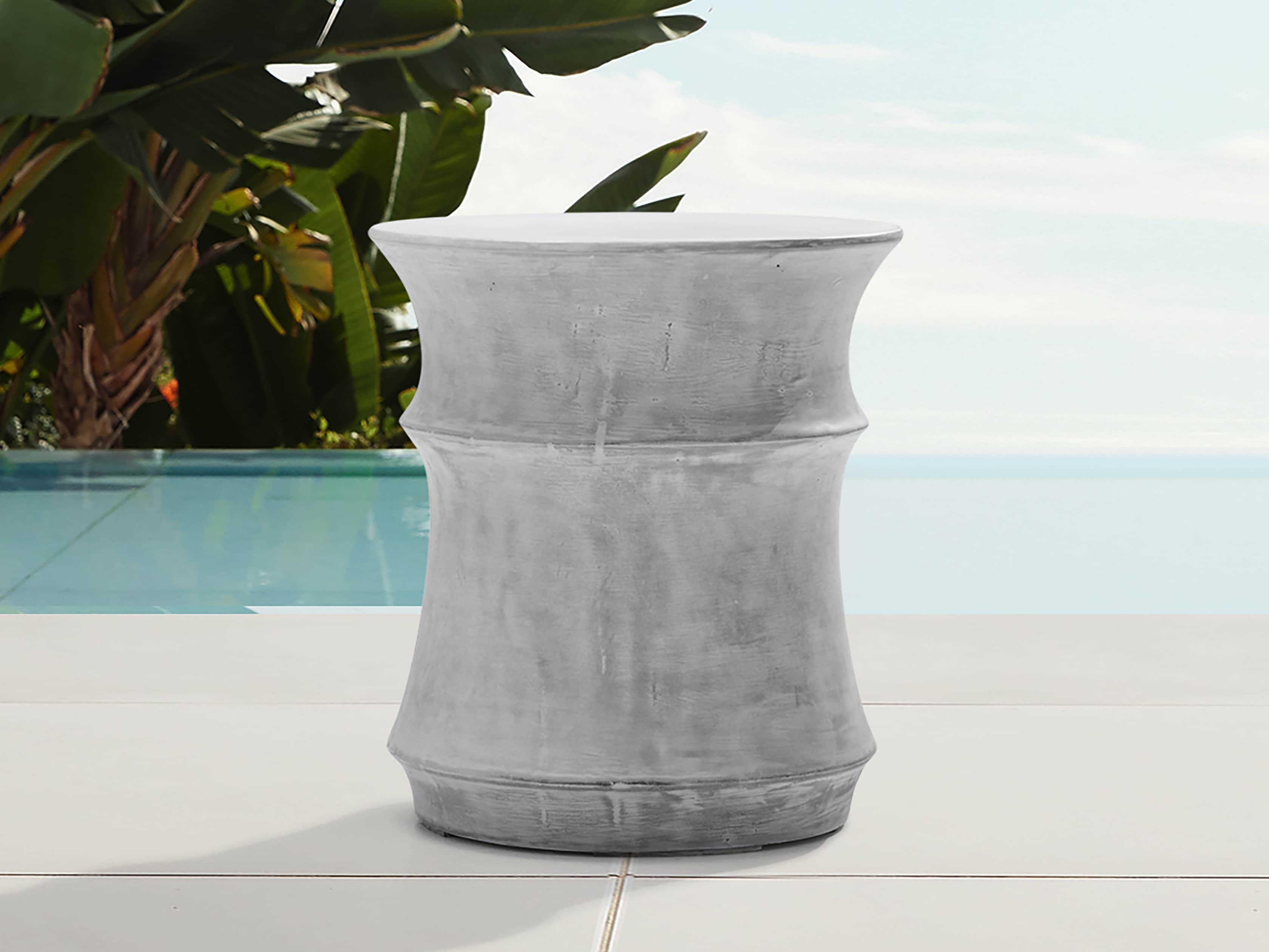 Custom Concrete Stool Covers - Durable & Waterproof Seat Protectors for Indoor/Outdoor Use - Perfect for Patio, Garden, and Home Decor
