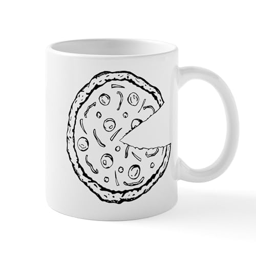 White - Pizza Mug