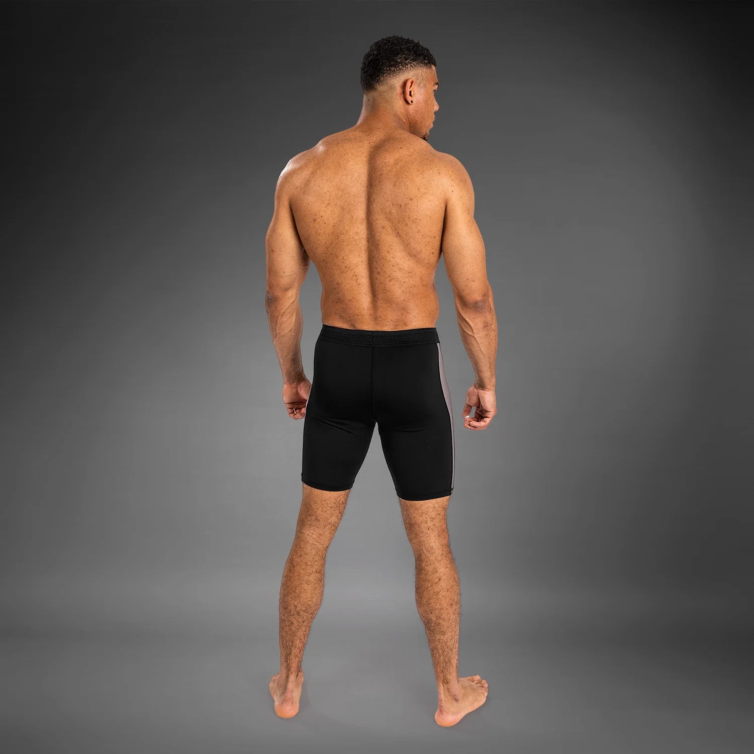 VENUM VALE TUDO SHORT ATTACK - MMA & BJJ Training Shorts for Men (Black) - Perfect for Combat Sports, Grappling & Fitness Workouts