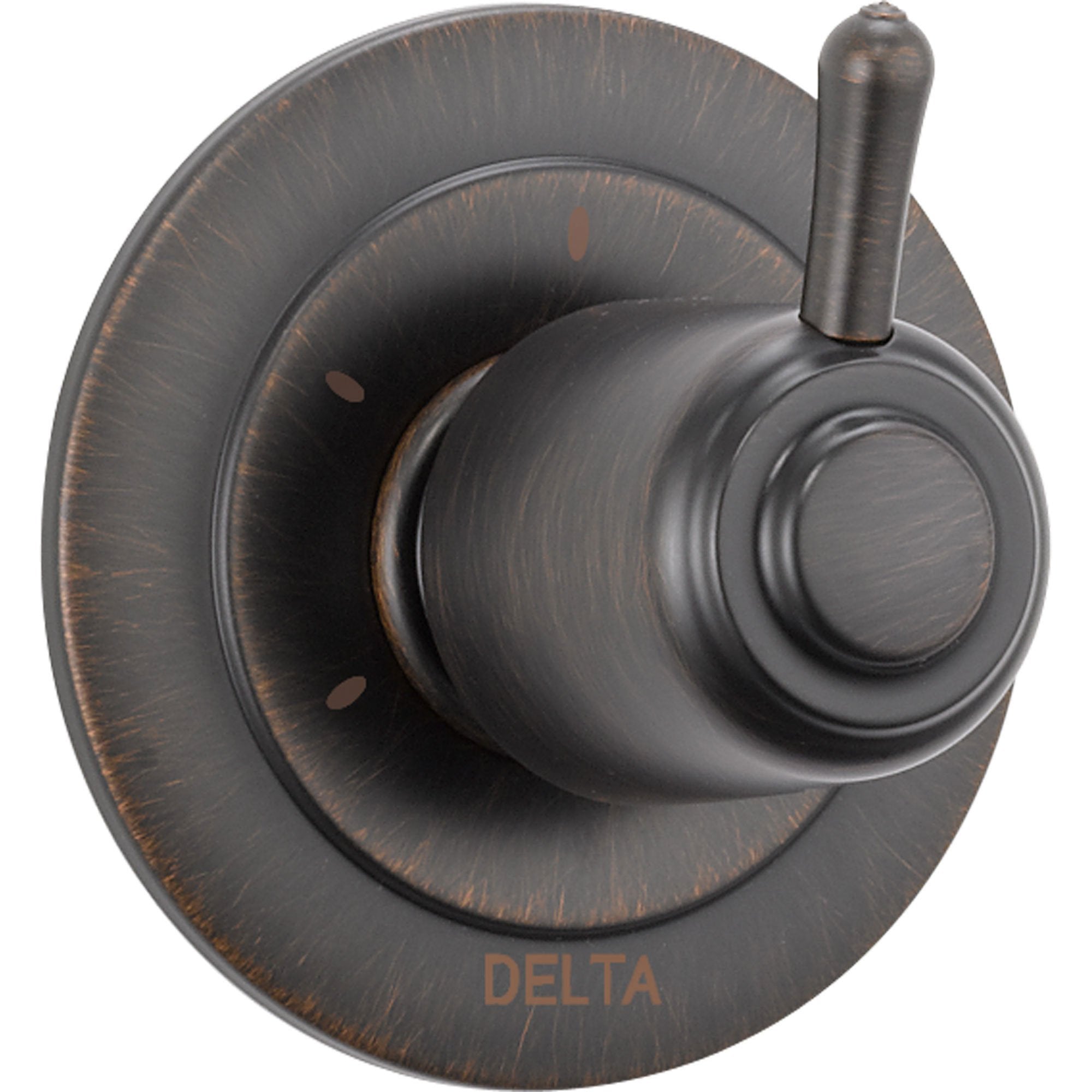 Delta 608655 Venetian Bronze 3-Setting Shower Diverter Trim Kit - Single Handle Bathroom Faucet for Modern & Traditional Showers