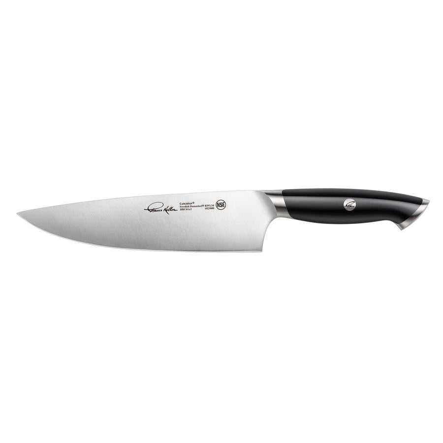Cangshan Cutlery 1023800 Thomas Keller Signature 8-Inch Chef Knife - Professional German Steel Kitchen Knife for Precise Chopping, Slicing & Dicing - Perfect for Home Cooks & Professional Chefs