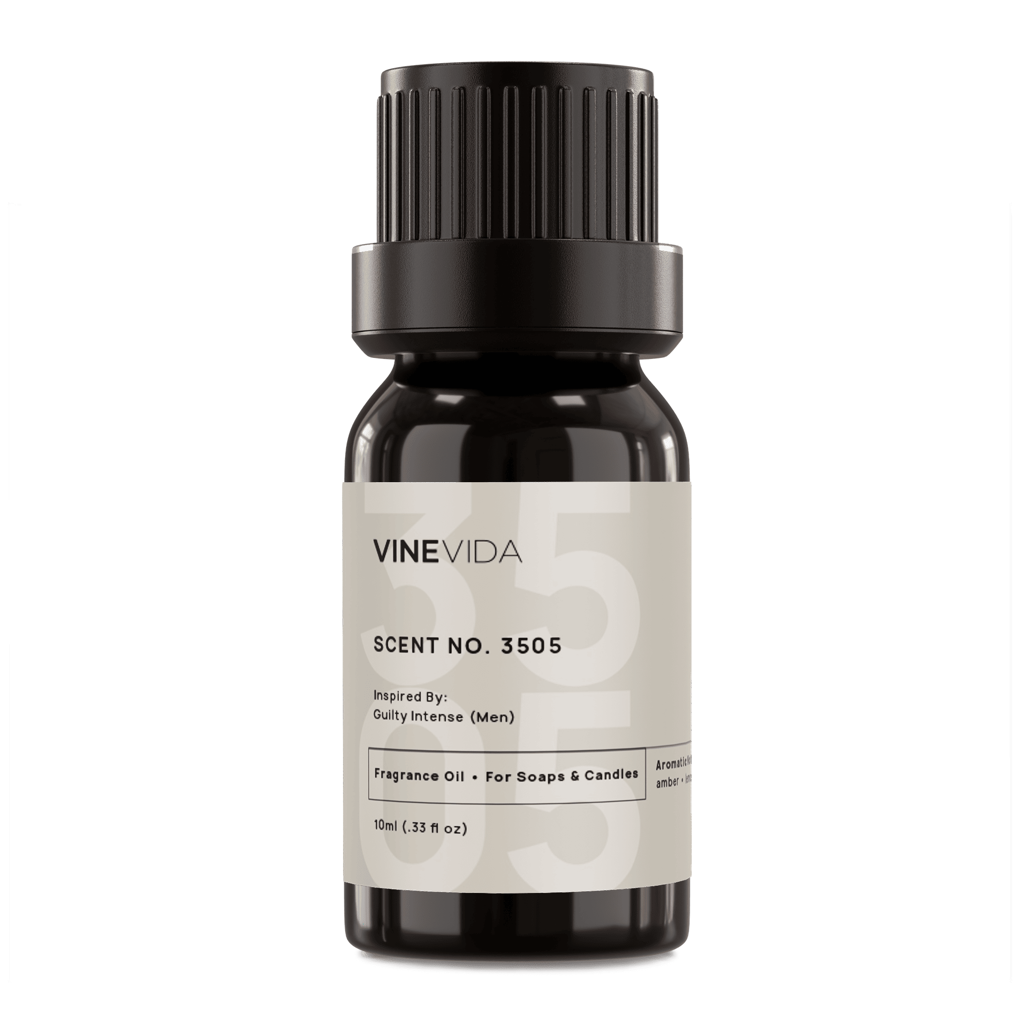 Gucci Guilty Intense Inspired Fragrance Oil for Soaps & Candles - Premium Scented Oil for DIY Candle Making, Bath Bombs & Home Fragrance - 3505 Men's Cologne Type Oil