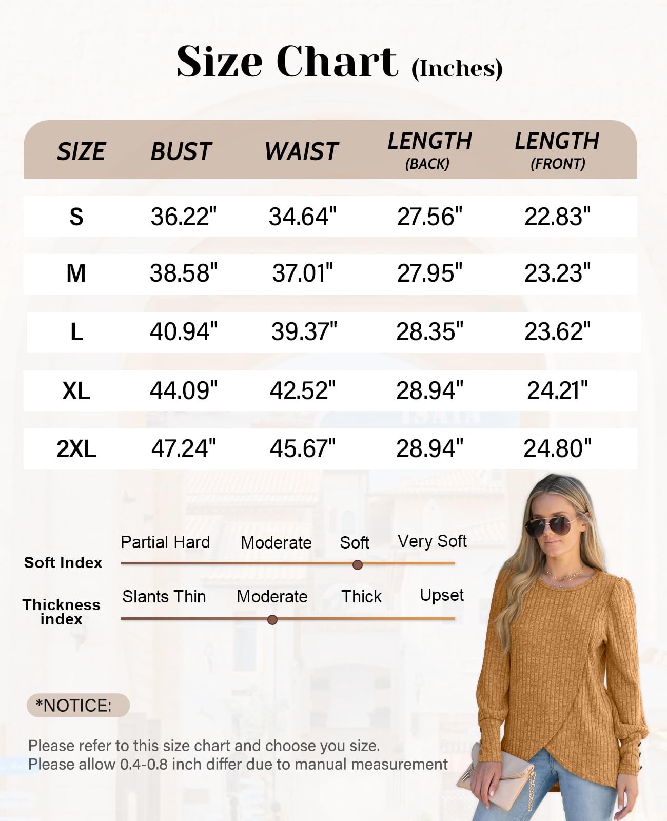 WEESO Women's Lightweight Puffy Lantern Sleeve Tunic Sweater - Casual Pullover Top with Tulip Hem for Fall & Winter | Perfect for Office, Date Night and Weekend Outfits