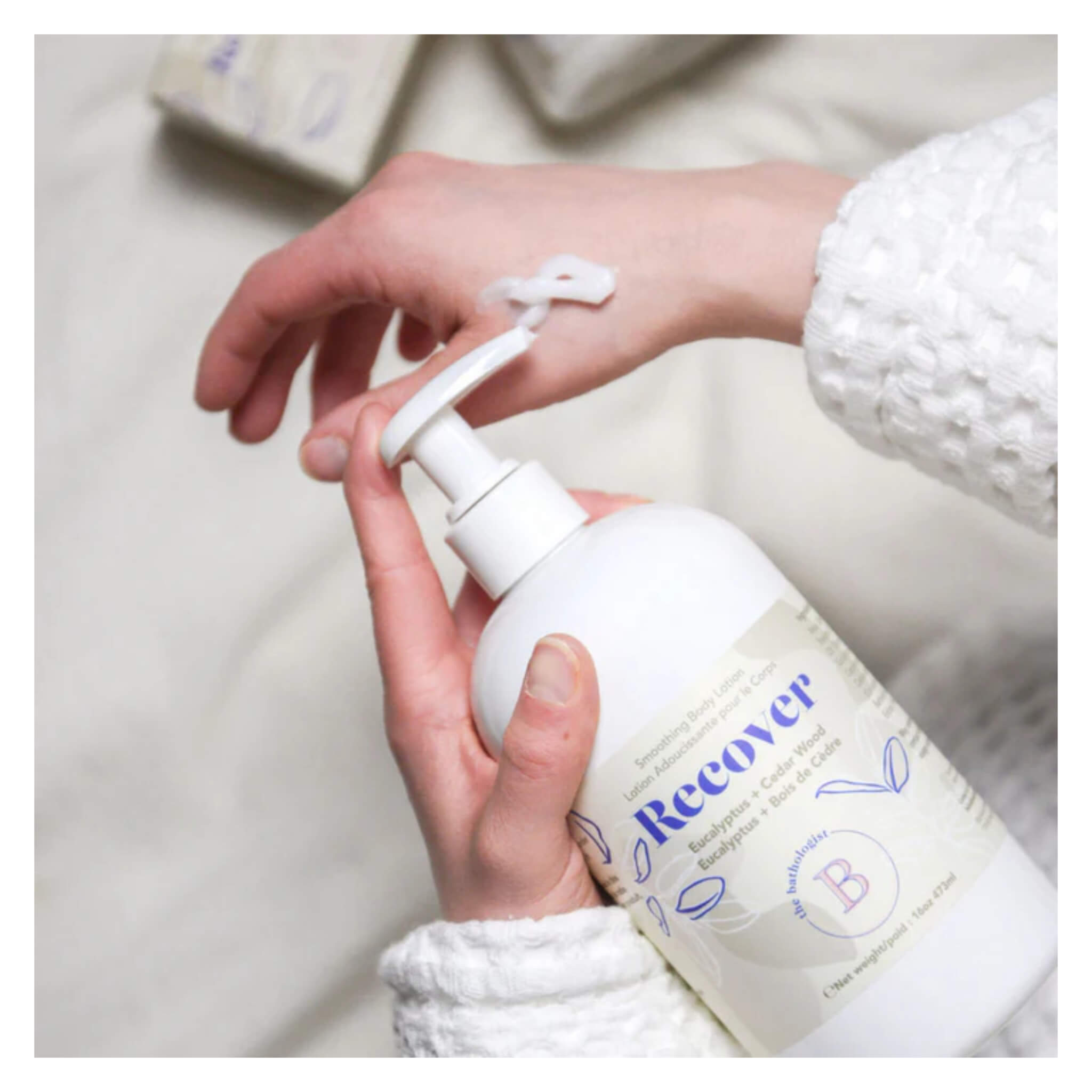 Recover Smoothing Body Lotion - Deep Hydration & Skin Repair Moisturizer for Dry, Rough Skin | Perfect for Daily Use & Post-Workout Recovery