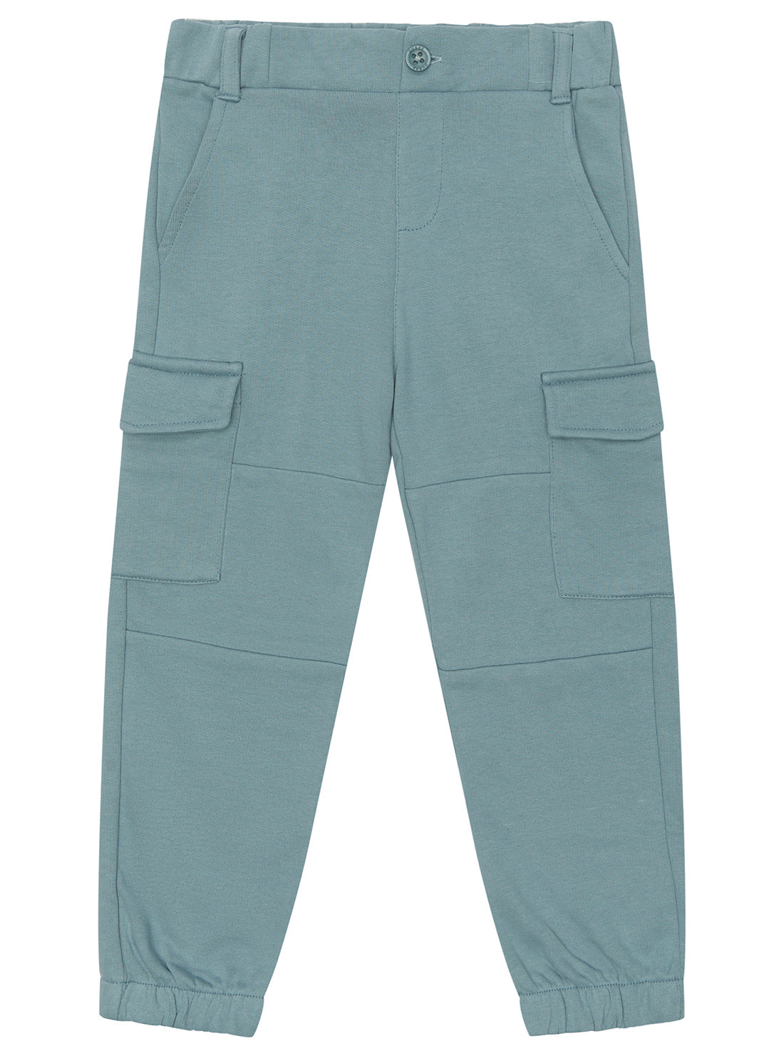Blue Cargo Active Pants for Men - Comfortable Workout & Outdoor Hiking Pants with Multiple Pockets (Size 2-7) - Perfect for Gym, Running, Travel & Casual Wear