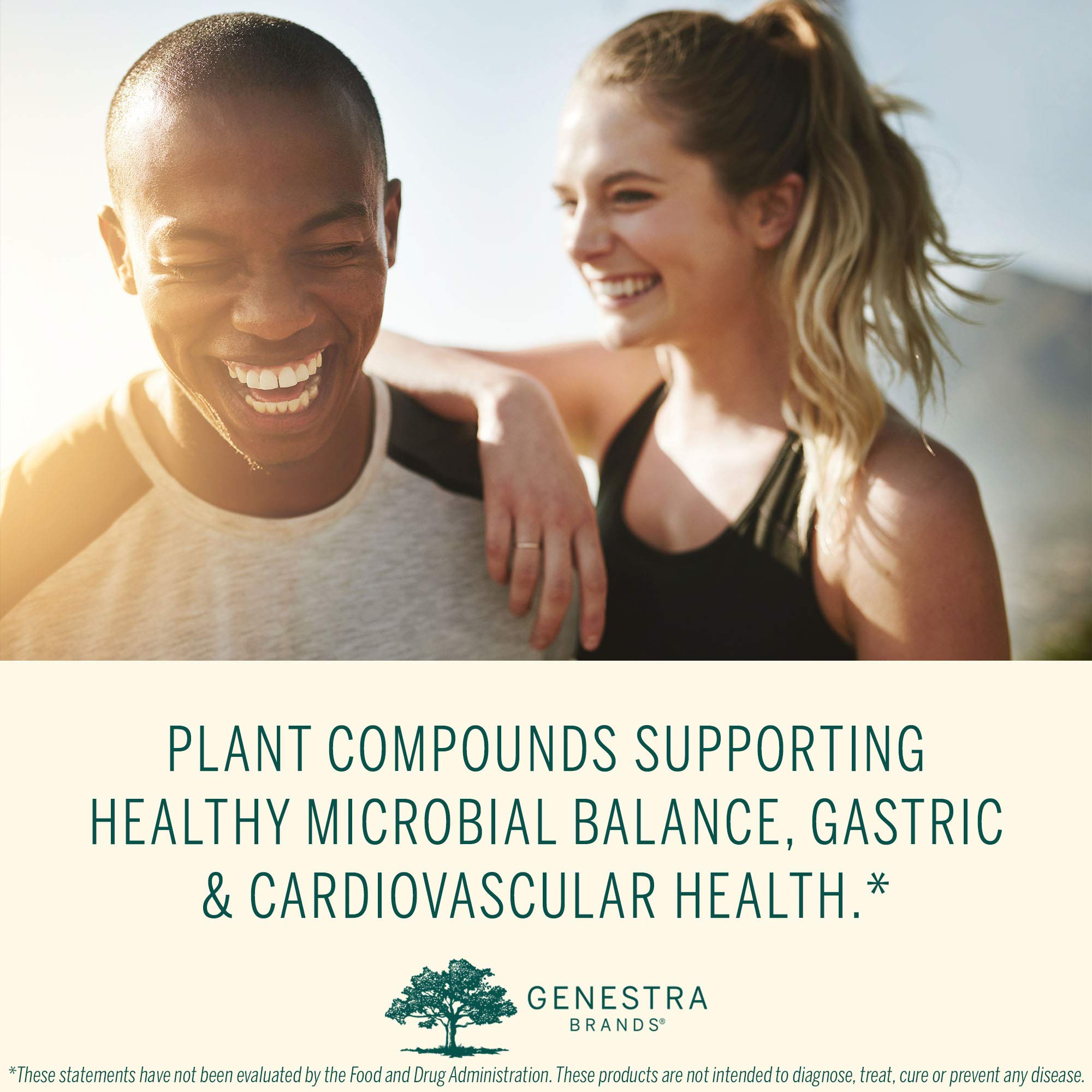 Genestra Brands Allisyn Garlic and Cinnamon Herbal Supplement - 60 Capsules | Natural Immune Support & Heart Health | Perfect for Daily Wellness Routine & Cold Season Defense
