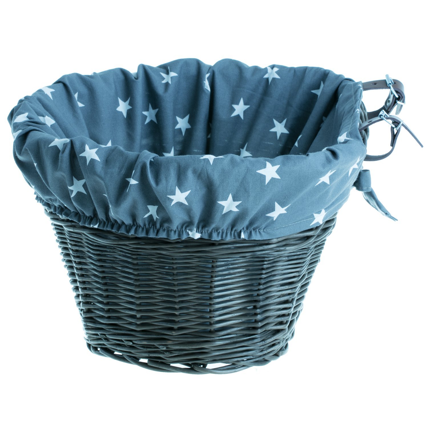 Handmade Natural Wicker Bike Basket - Large Front Handlebar Basket for Bicycle | Perfect for Picnics, Grocery Shopping & Outdoor Adventures