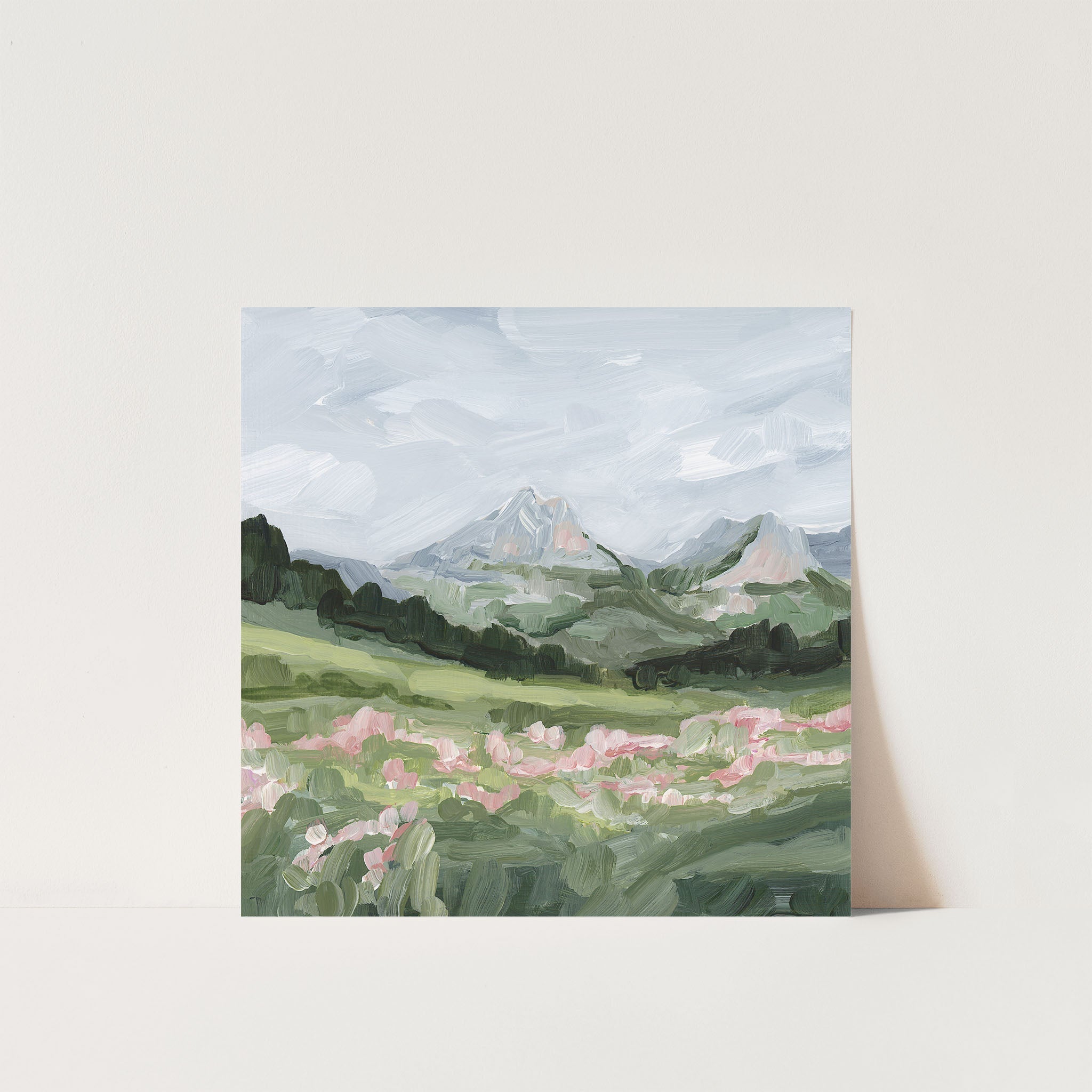 Stunning Glacier Views Art Print - High-Quality Wall Decor for Living Room, Bedroom & Office - Perfect for Home & Office Decoration