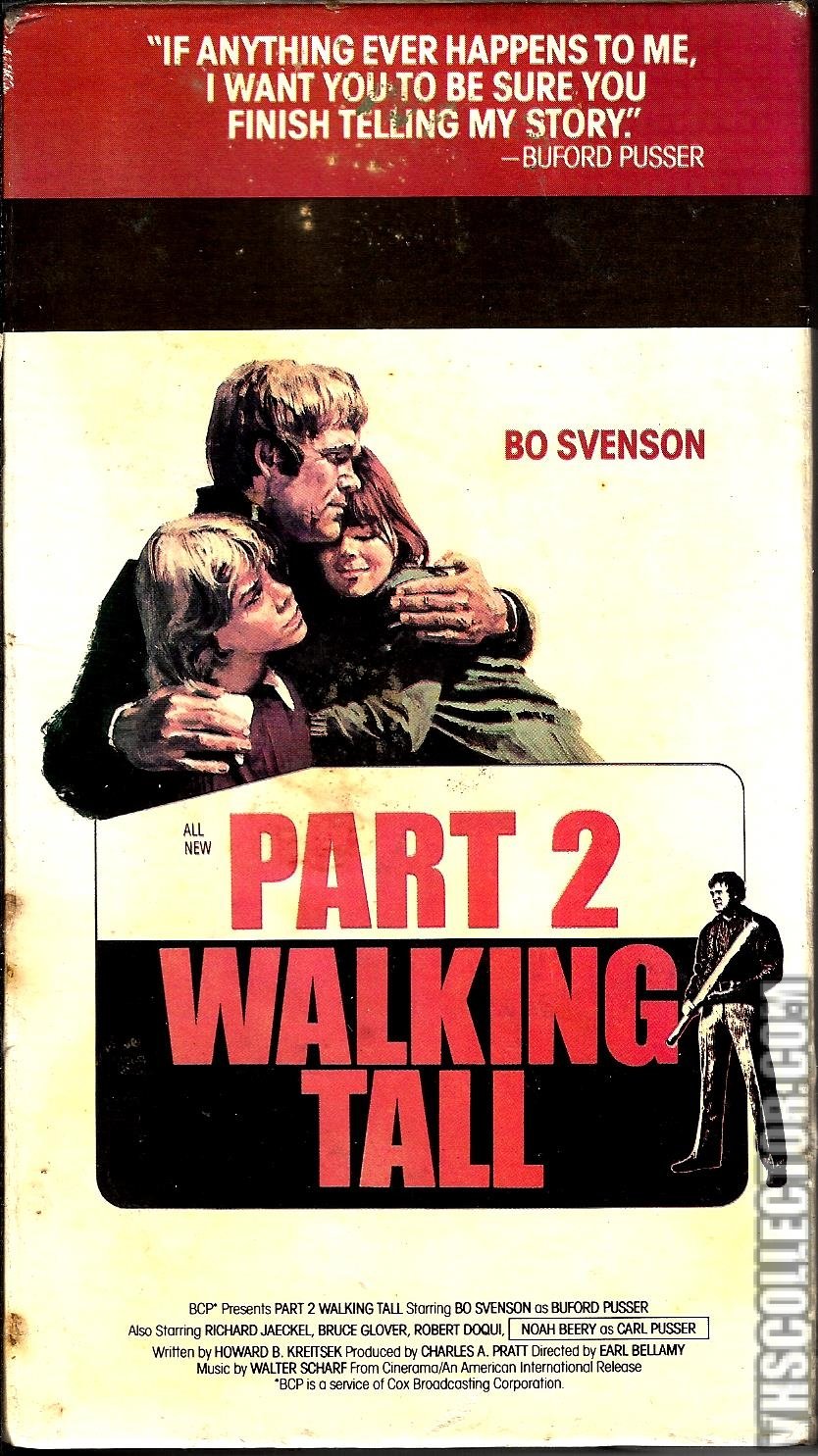 Walking Tall Part II [VHS] - Classic Action Movie for Collectors & 80s Film Enthusiasts - Perfect for Movie Nights & Vintage Film Collections