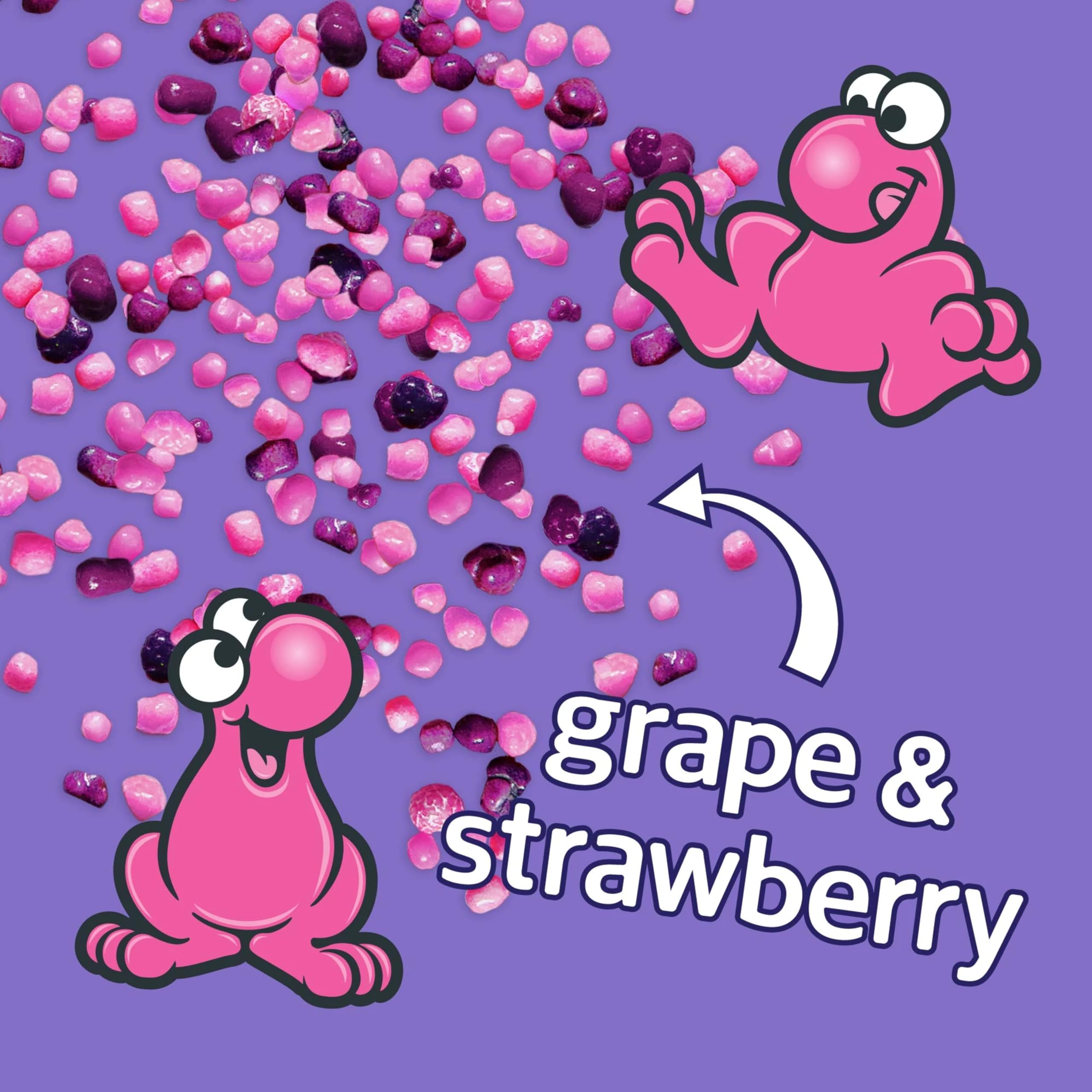 Nerds Candy Grape & Strawberry 1.65oz (Pack of 24) - Bite-Sized Sweet & Tangy Treats for Movie Nights, Halloween, Party Favors & Office Snacks