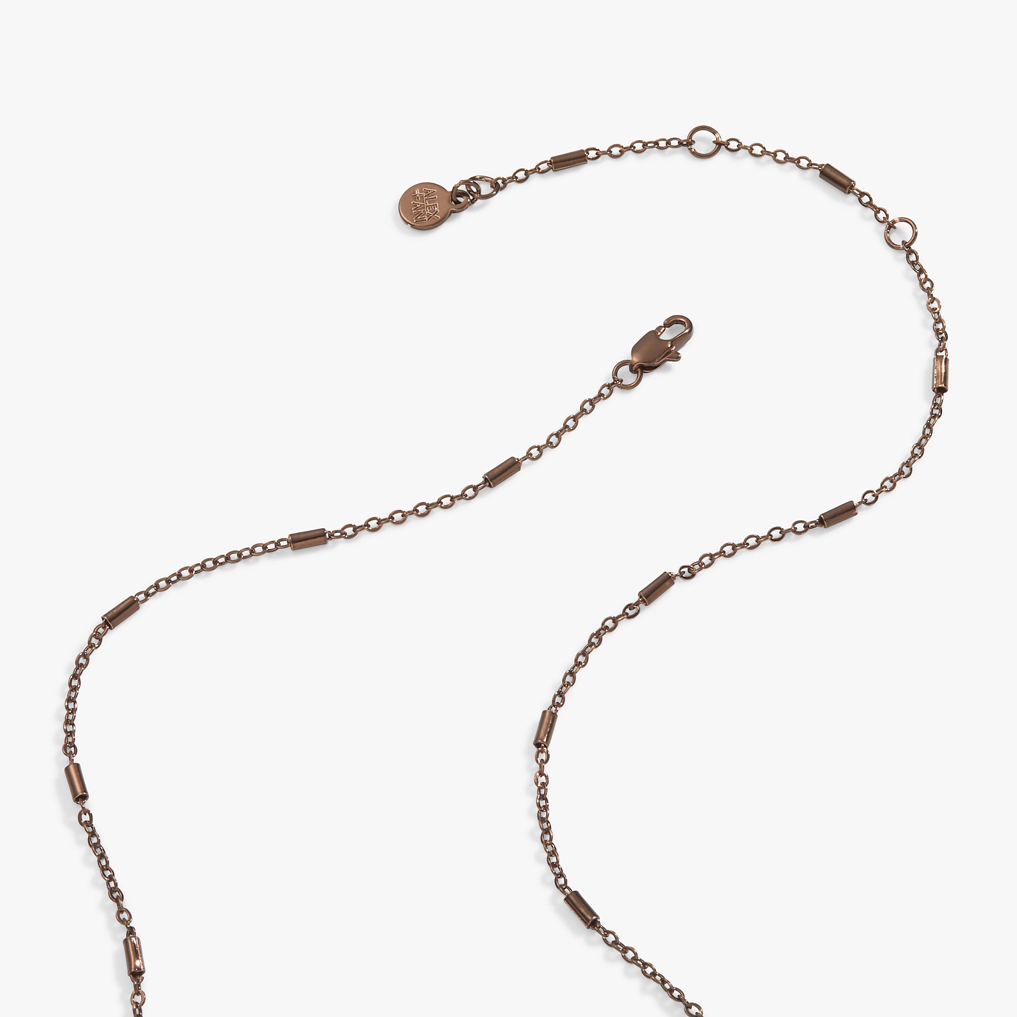 Elegant Crystal Bezel Adjustable Chain Necklace for Women - Perfect for Parties, Weddings & Everyday Wear