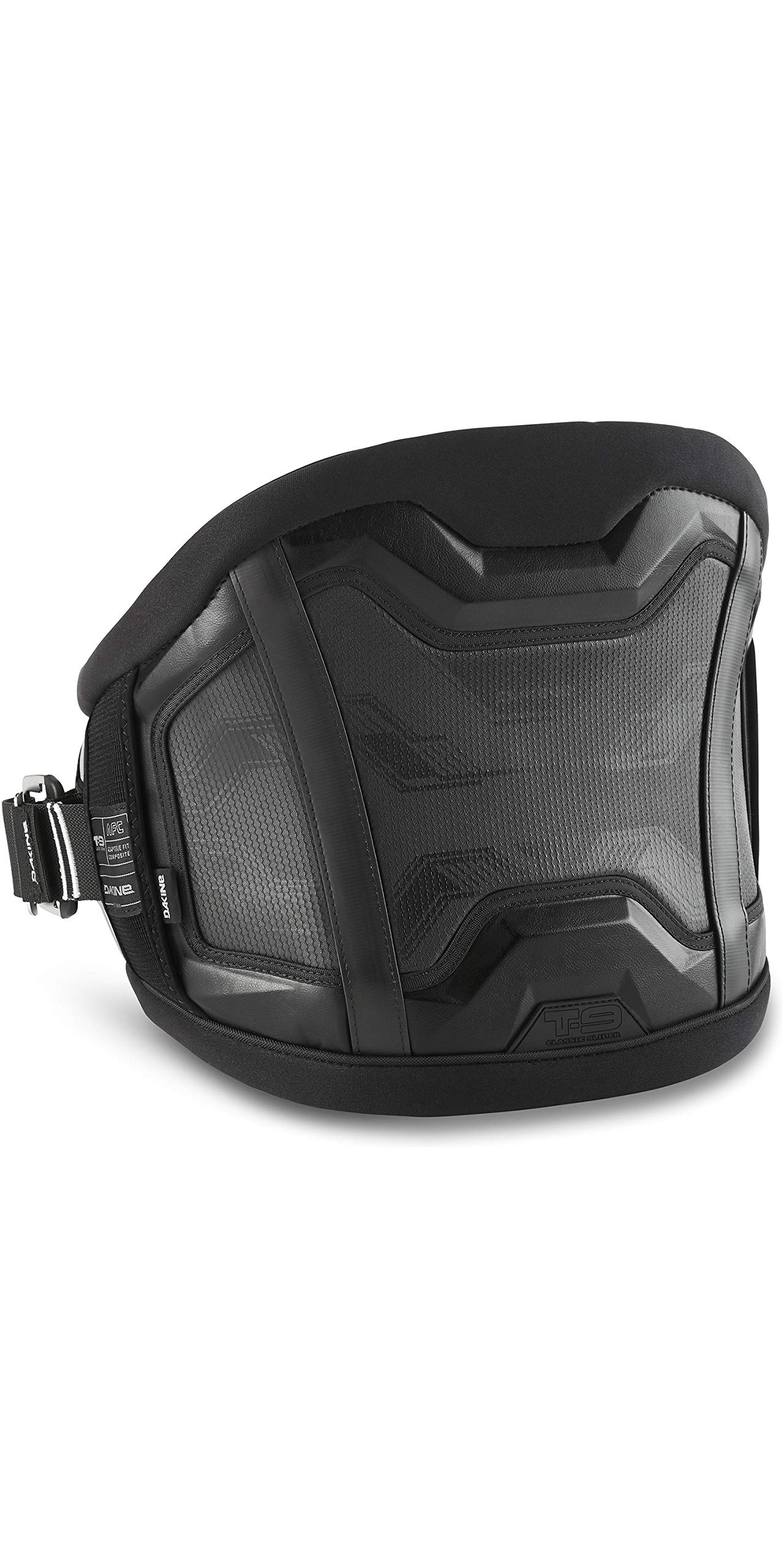 Dakine T-9 Classic Slider Harness for Kiteboarding & Windsurfing - Adjustable Waist Belt, Comfortable Fit, Small Size, Black Color - Perfect for Water Sports Enthusiasts and Extreme Wave Riding