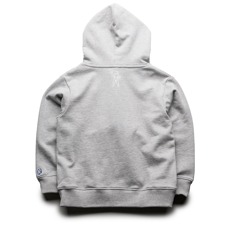 Billionaire Boys Club Kids Hoodie - Heather Grey | Stylish & Comfortable for School, Play & Everyday Wear