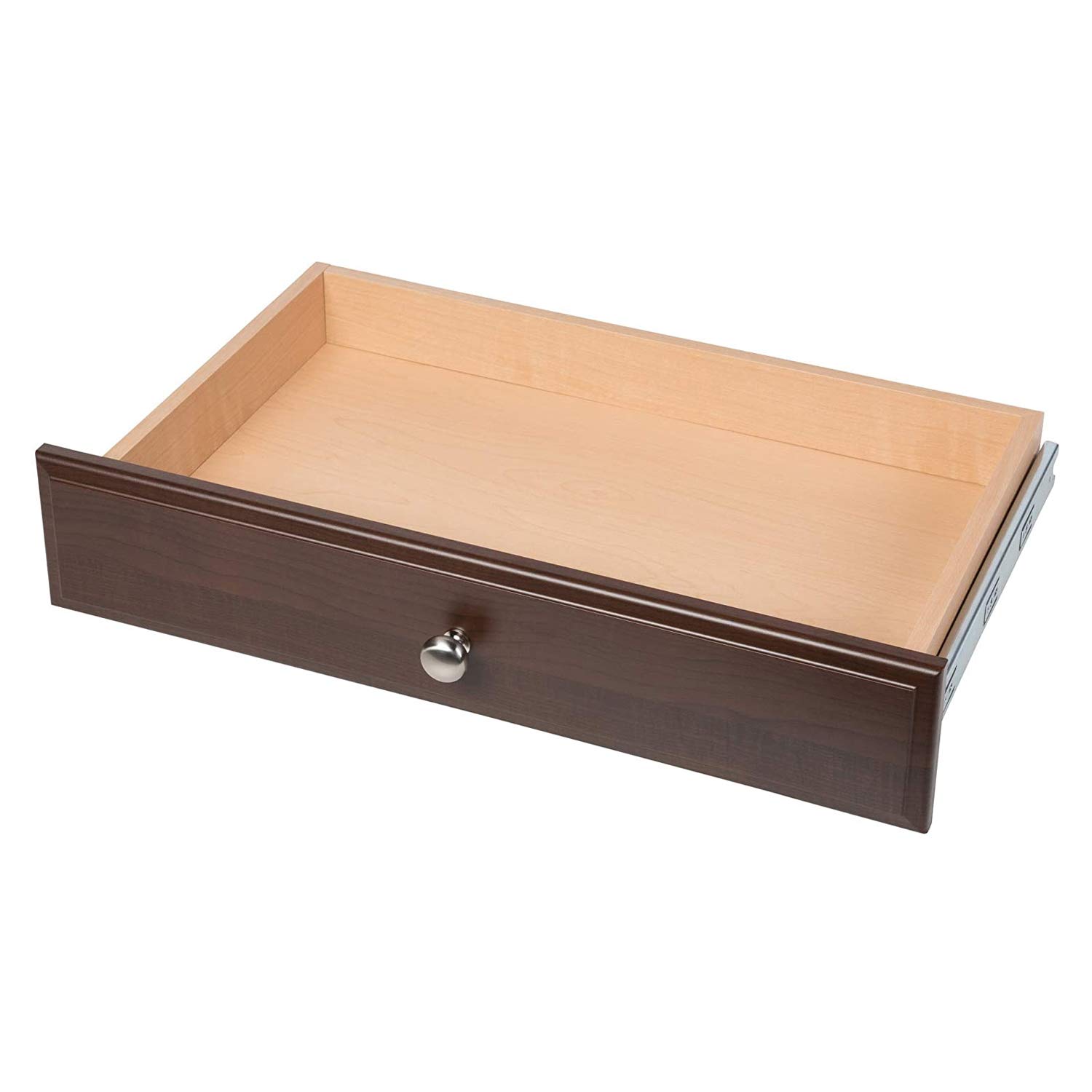 Easy Track RD04-TON 4-Inch Deluxe Replacement Drawer for Closet Storage Tower Organizer Kits, Truffle Brown - Perfect for Bedroom Closet Organization, Wardrobe Storage & Home Office Supplies