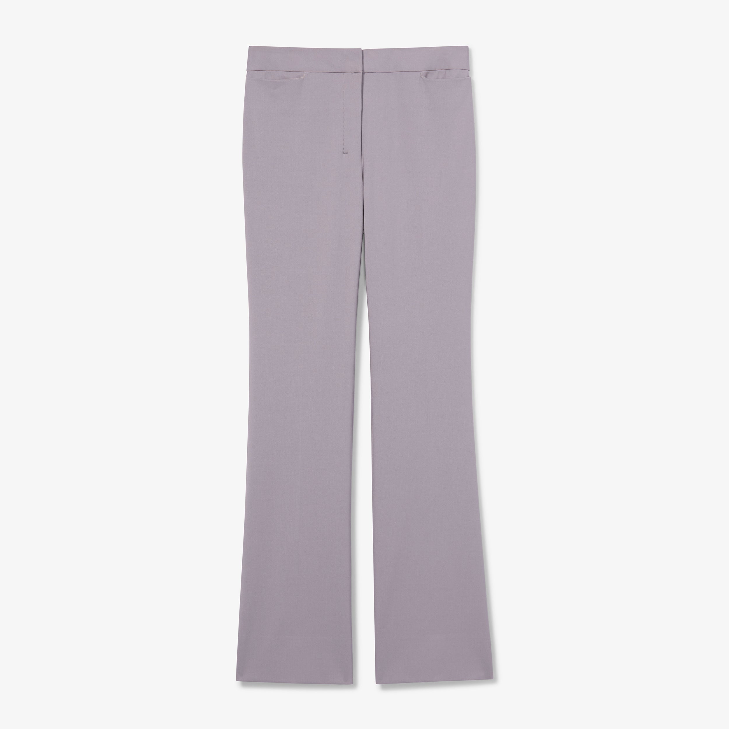Horton Pant - Washable Wool Twill Pants for Women | Light Lilac | Comfortable Office Wear & Casual Outfits
