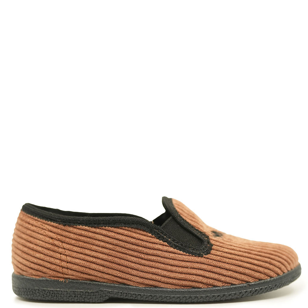 Pepe Cognac Horse Embroidered Slip On Shoes for Men | Casual Loafers | Perfect for Office, Travel & Everyday Wear