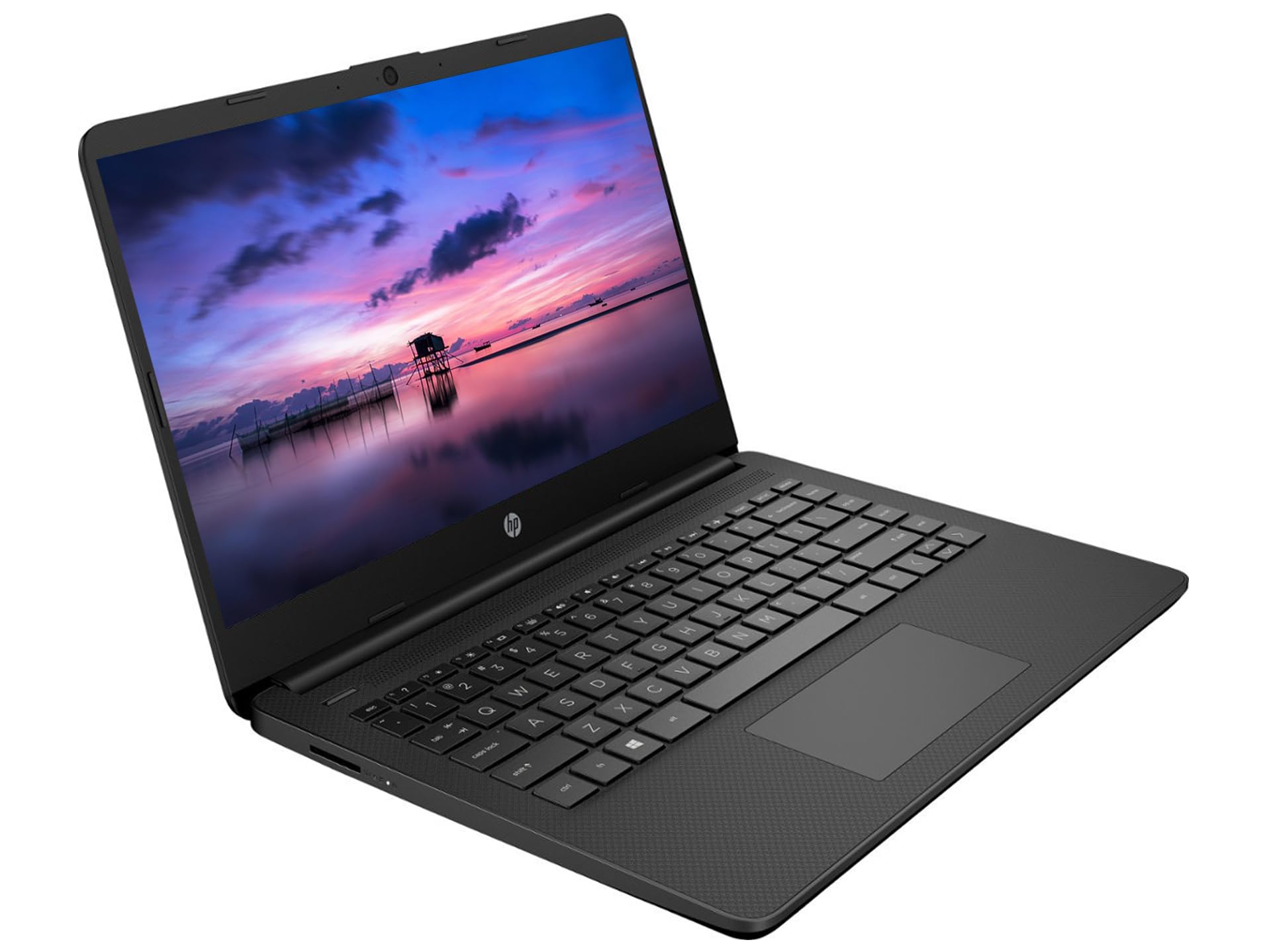 HP Premium 14-inch HD Laptop - Intel Celeron N4120 up to 2.8GHz, 16GB RAM, 64GB SSD, Webcam, Fast Charging, Bluetooth, HDMI, USB-C, WiFi - Windows 11 S with 1 Year Microsoft 365 - Includes LIONEYE HDMI Cable - Black (Renewed) - Perfect for Remote Work, Online Classes & Home Office Use