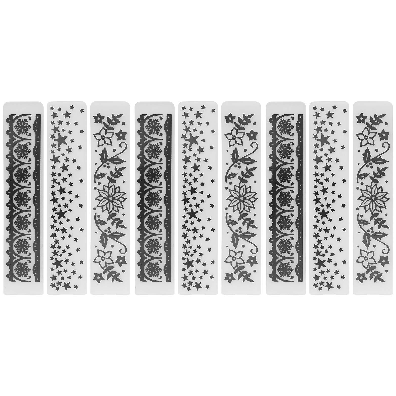 Adsire Plastic Embossing Board for Card Making - DIY Paper Embossing Template Kit - Craft Supplies for Handmade Invitations, Greeting Cards & Envelopes - Perfect for Wedding, Birthday & Holiday Card Making Projects