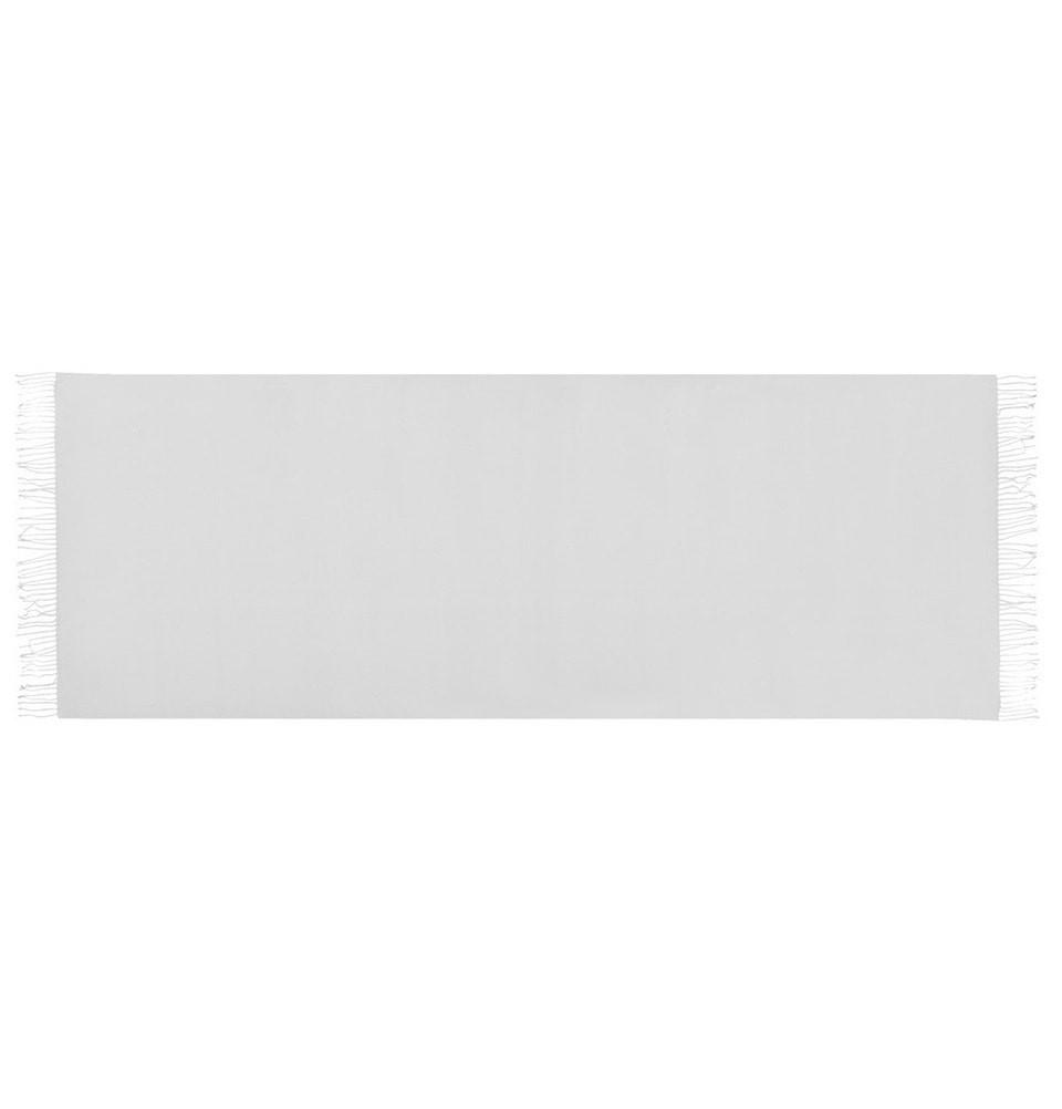 Aker Double Sided Silk Hijab Shawl - Premium Muslim Headscarf for Women #370 Silvery White - Perfect for Prayer, Modest Fashion & Special Occasions
