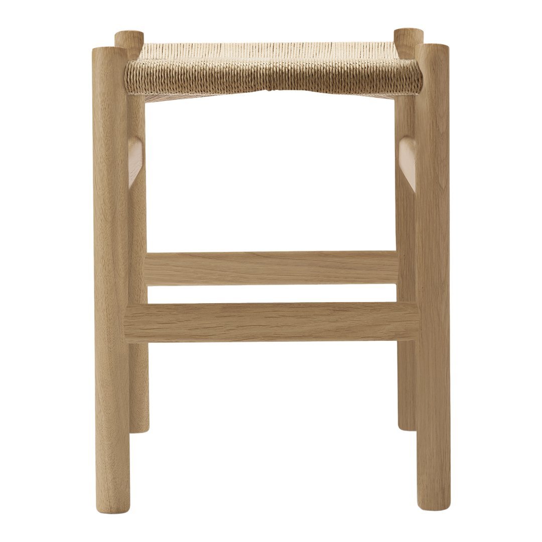 CH53 Stool by Hans J. Wegner - Modern Scandinavian Wooden Bar Stool for Kitchen, Dining & Lounge - Premium Danish Design Furniture for Home & Office