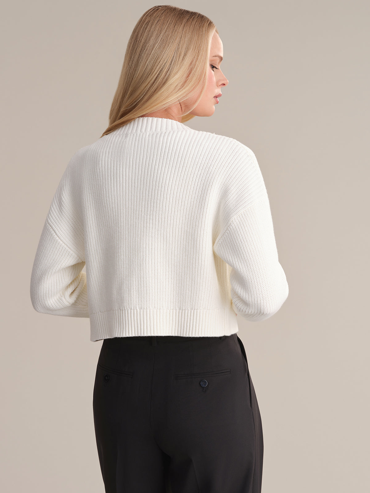 Erin: Stylish Crop Cotton Cardigan for Women | Lightweight Summer Knitwear | Perfect for Casual Outfits, Beach Cover-Ups & Layering