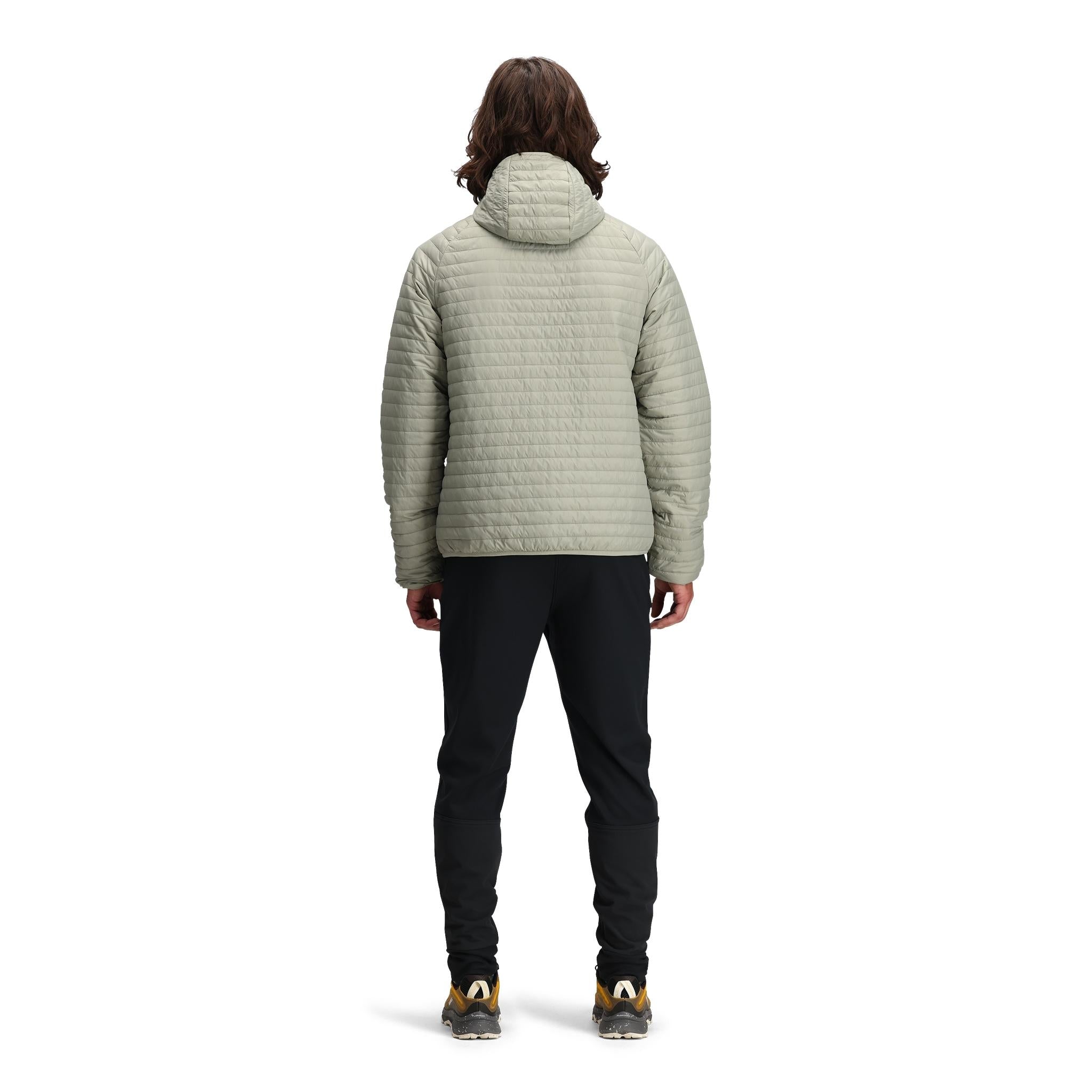Global Puffer Hoodie for Men - Lightweight Winter Jacket with Hood - Perfect for Outdoor Activities & Casual Wear