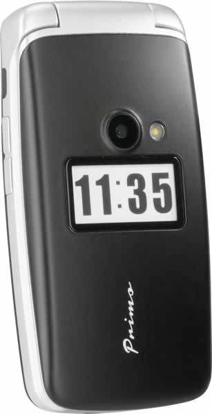 Doro Primo 413 Unlocked Smartphone - Silver | Easy-to-Use Senior Phone with Large Buttons | Perfect for Elderly & First-Time Smartphone Users (Home, Travel, Emergency Use)